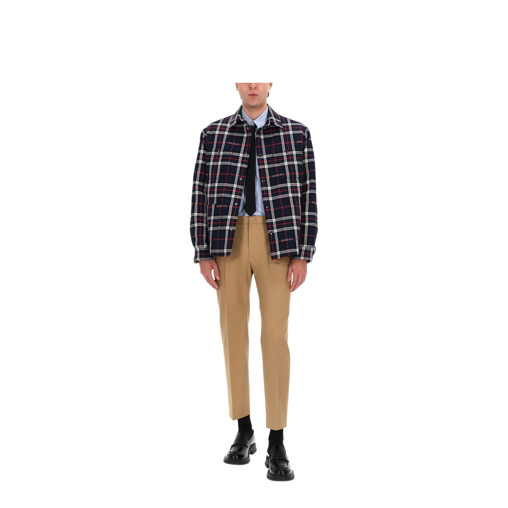 Cotton Tailored Pants - Image 2