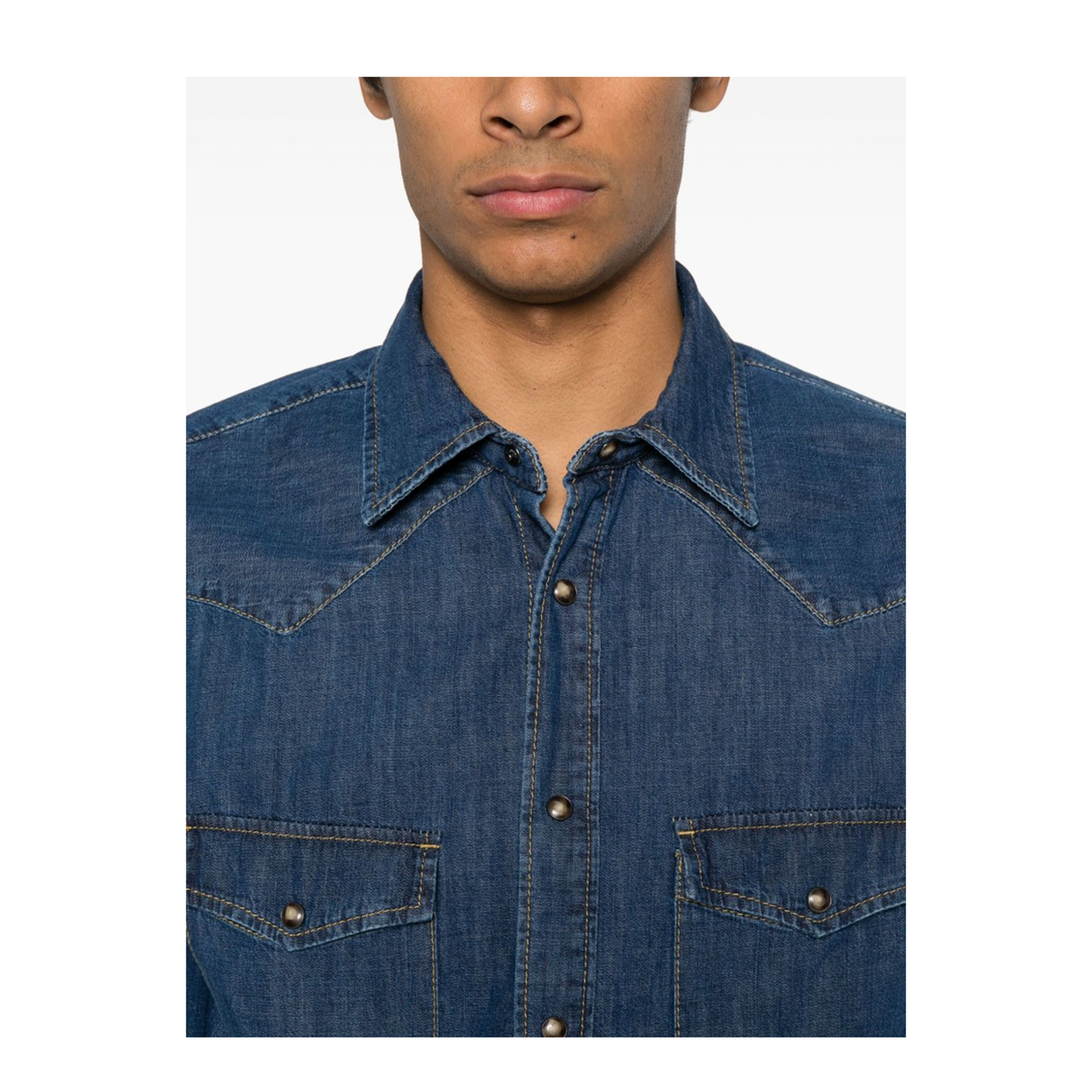 Cotton Western Shirt - Image 5
