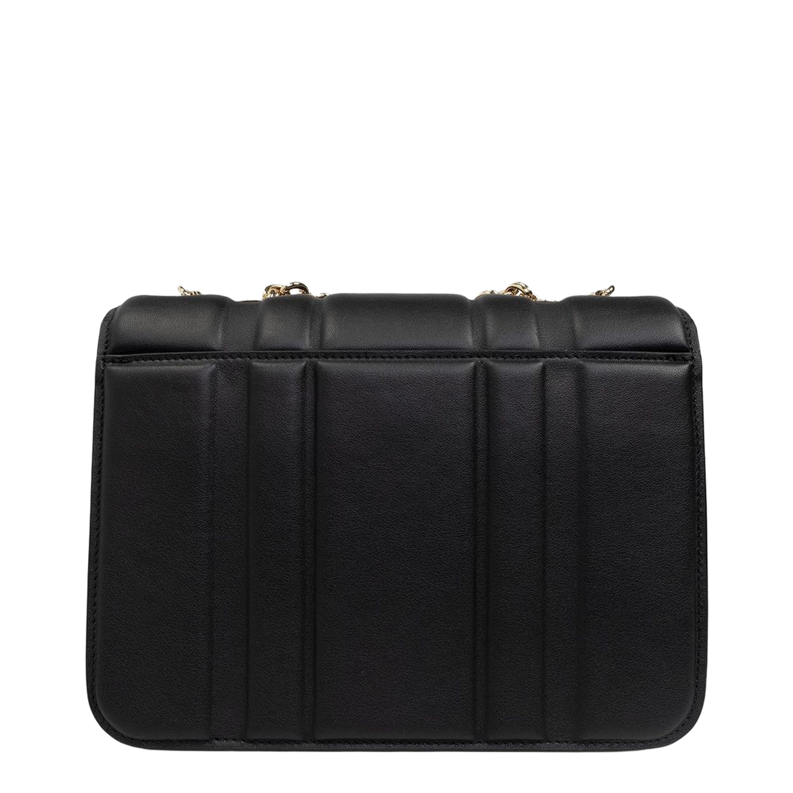 Gancini Medium Leather Shoulder Bag in Black - Image 2