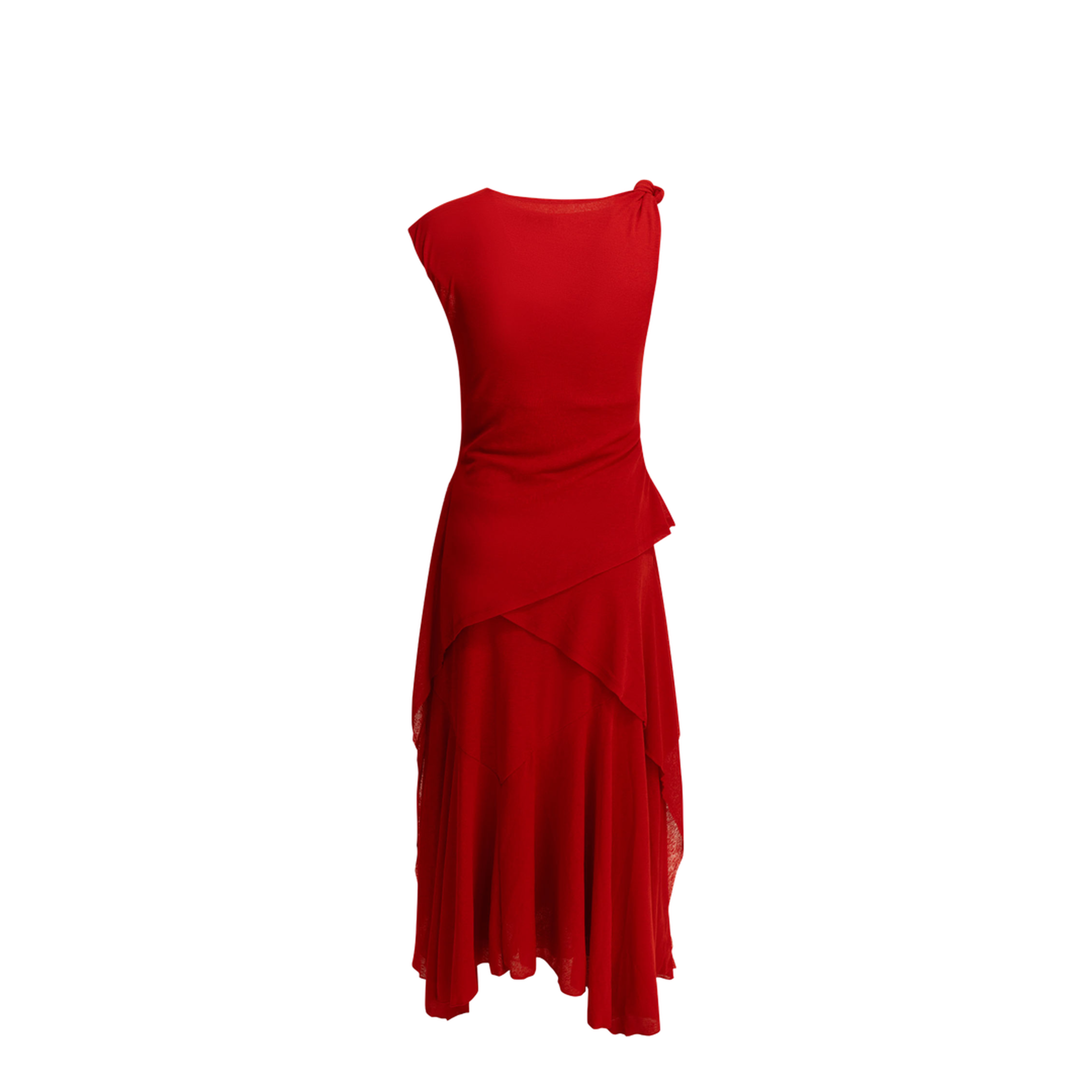 Draped Long Dress - Image 2