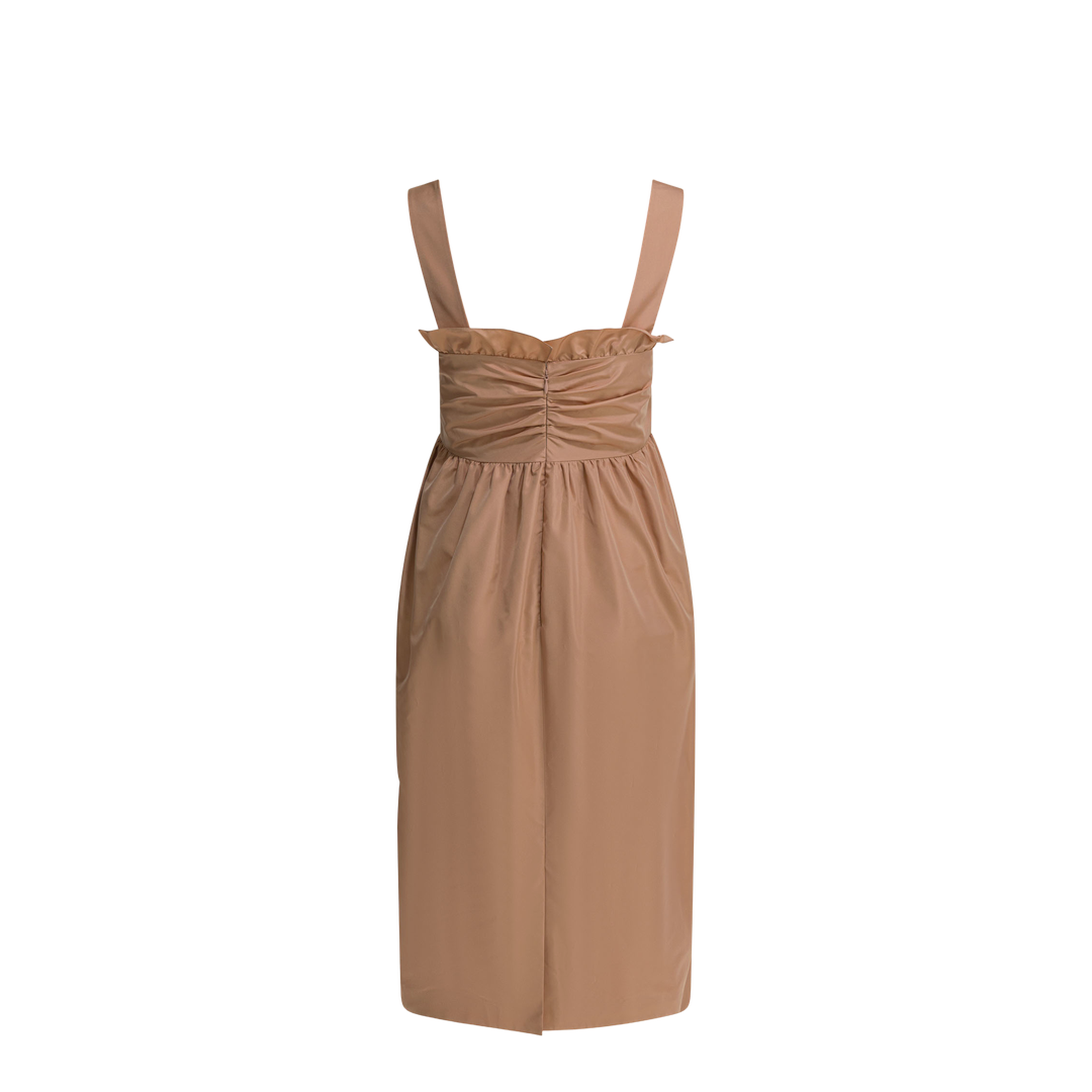 Balloon Dress In Silk Blend - Image 2