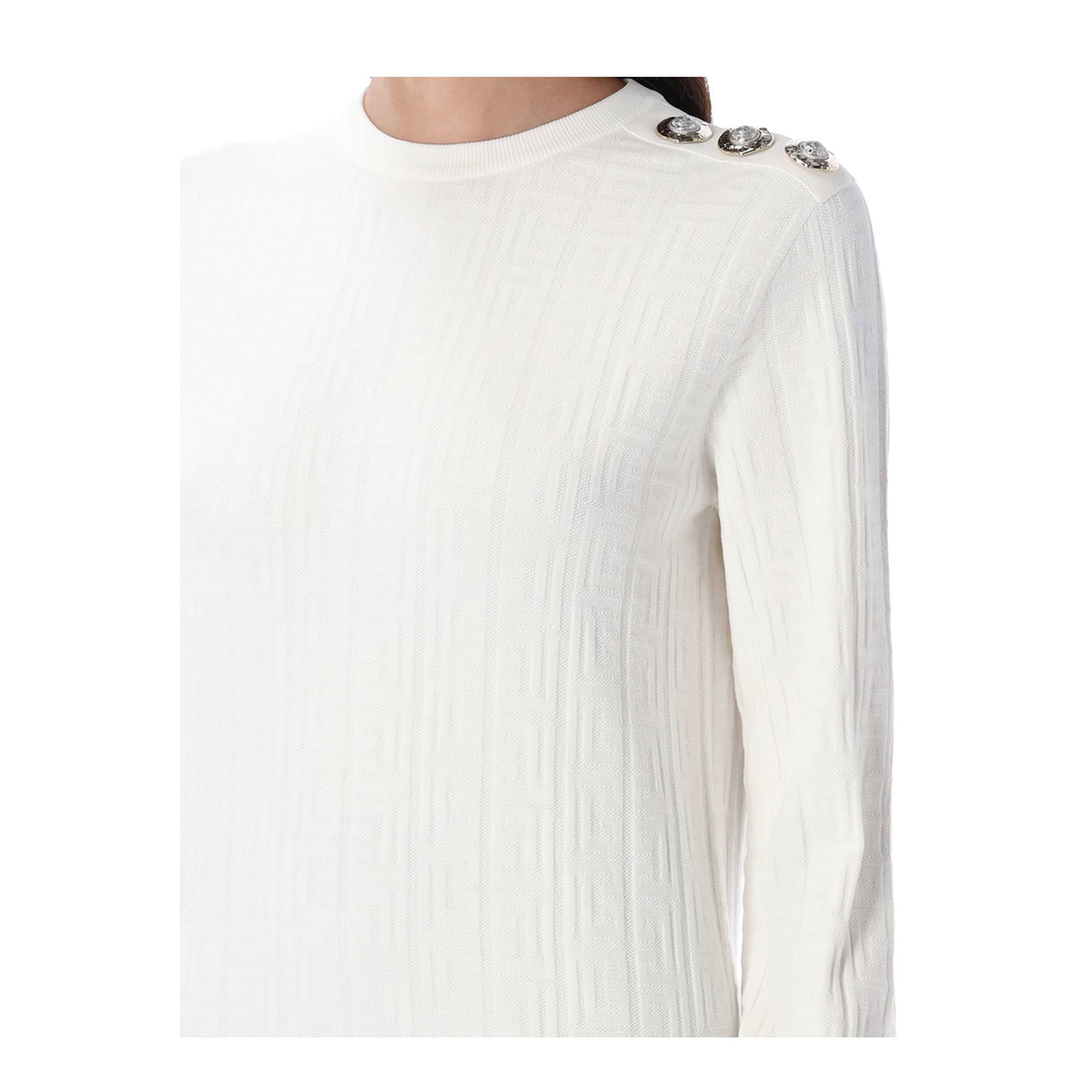Knitted Tops Creme - Image 3