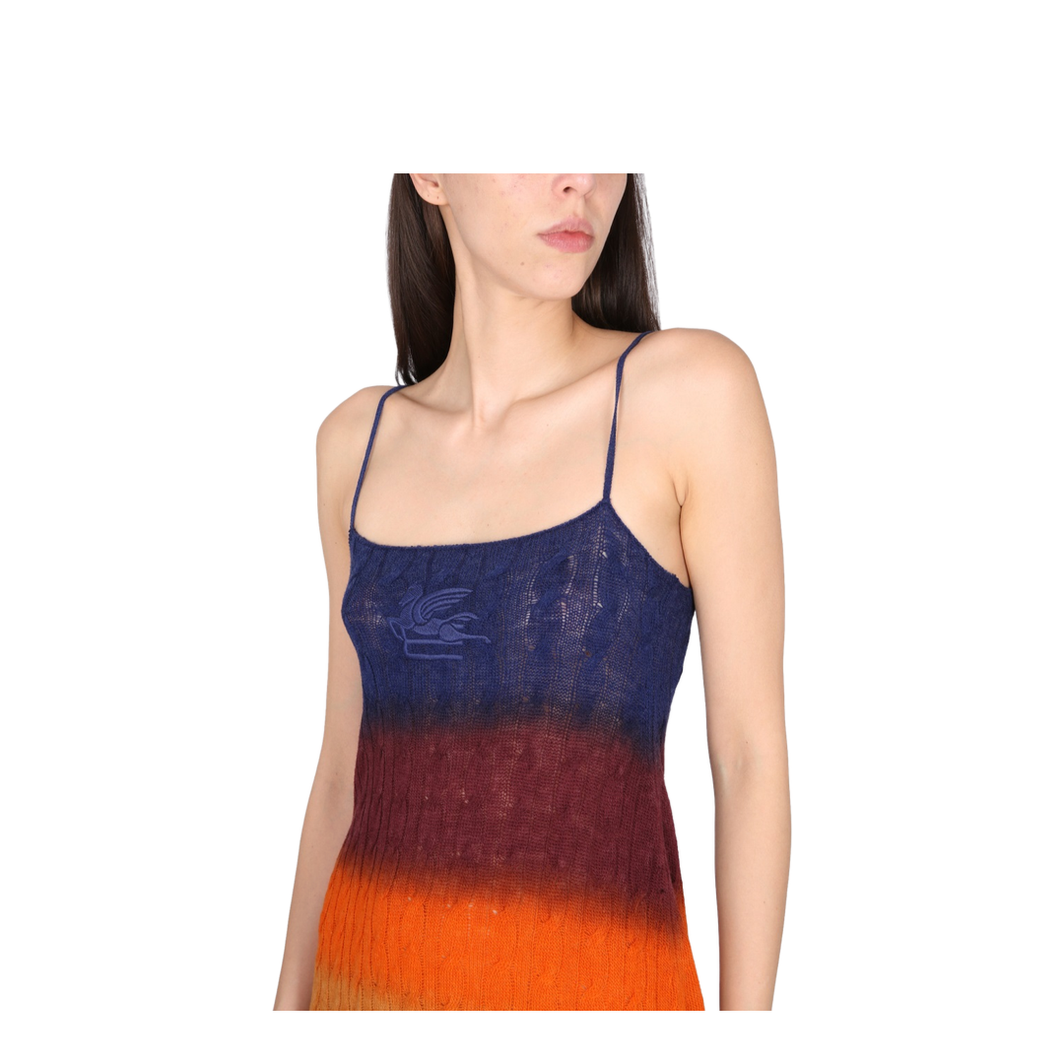 Shaded Braided Wool Mini Dress - Image 4