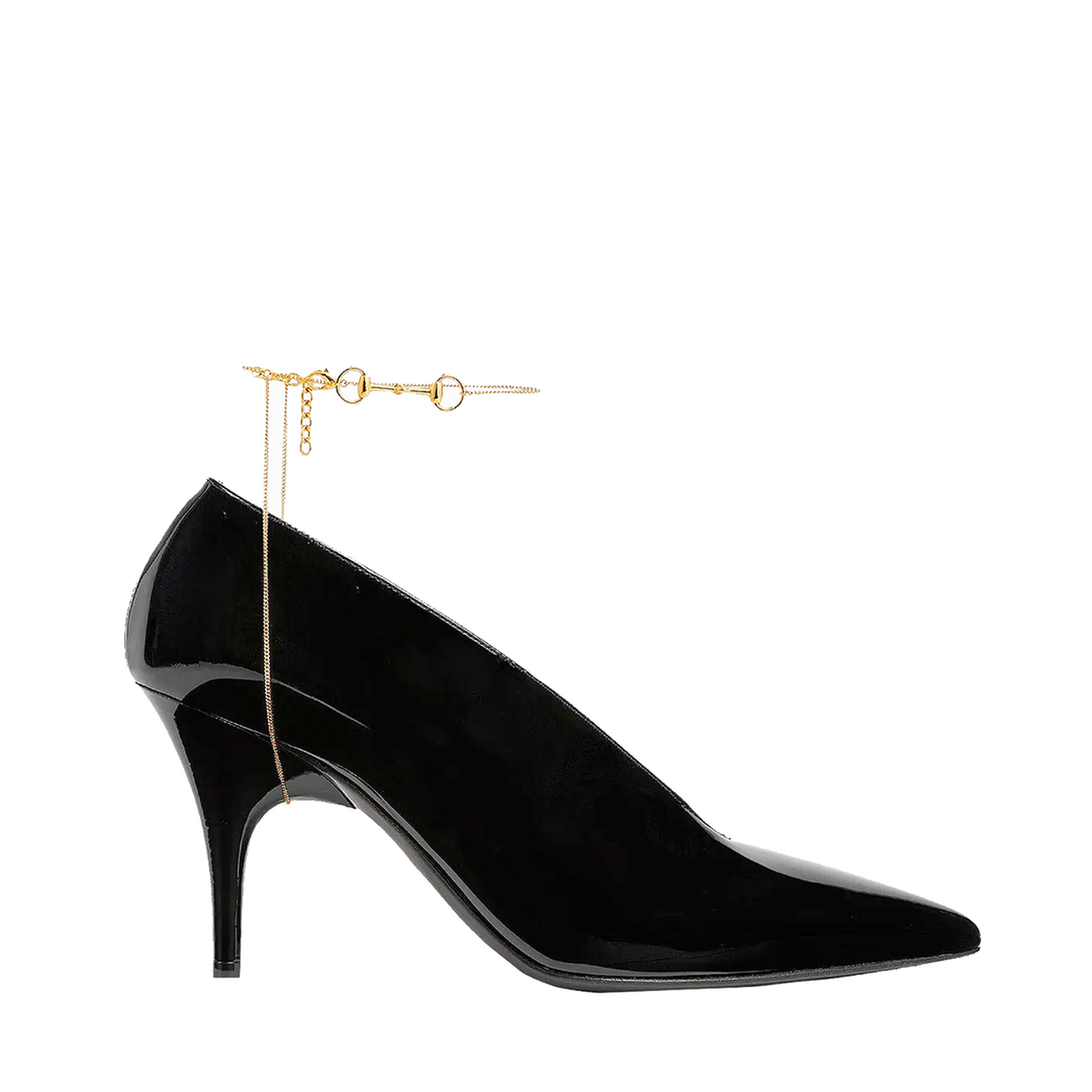 Black 97 Heeled Mules - Image 1