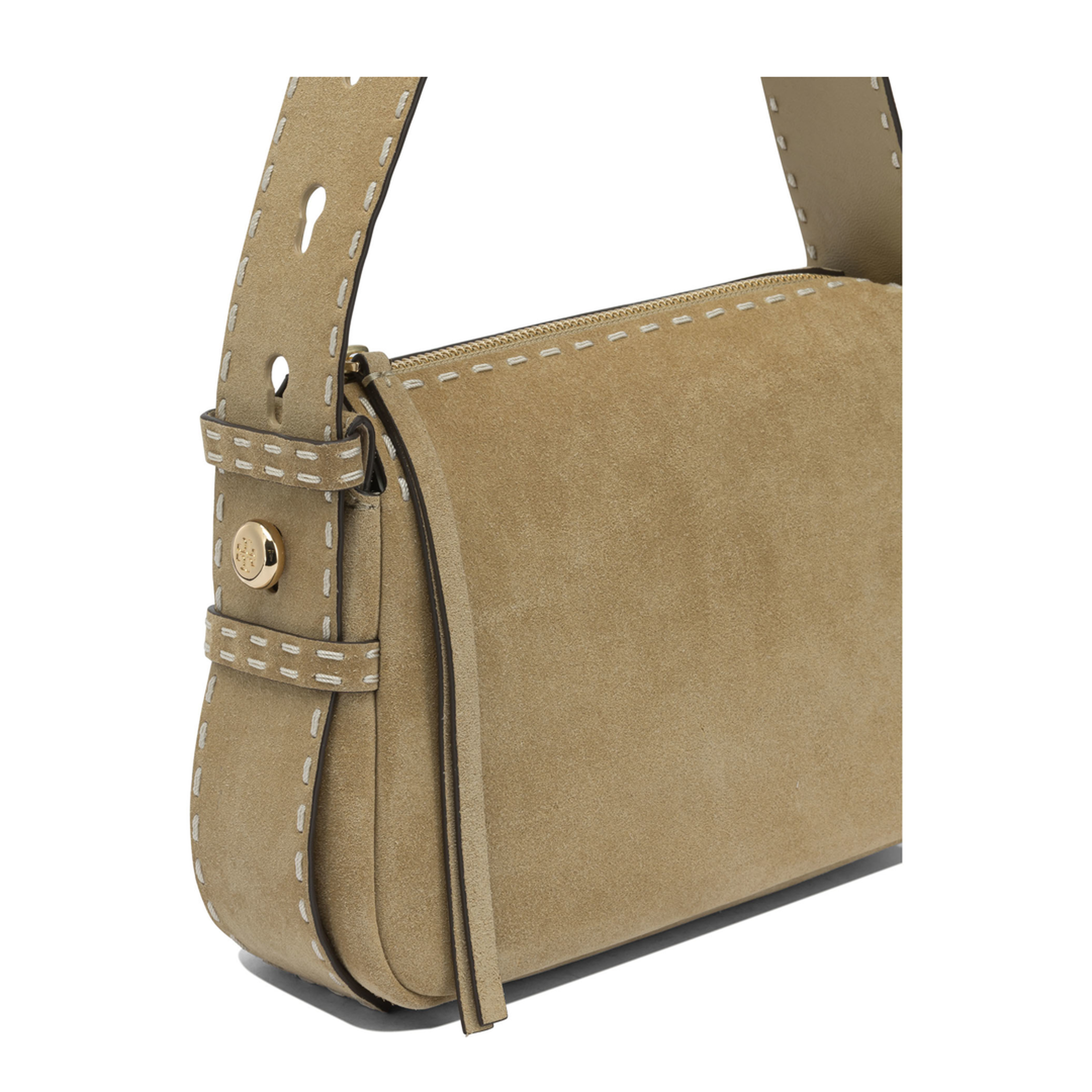 Fleming Leather Shoulder Bag - Blanc - Image 4