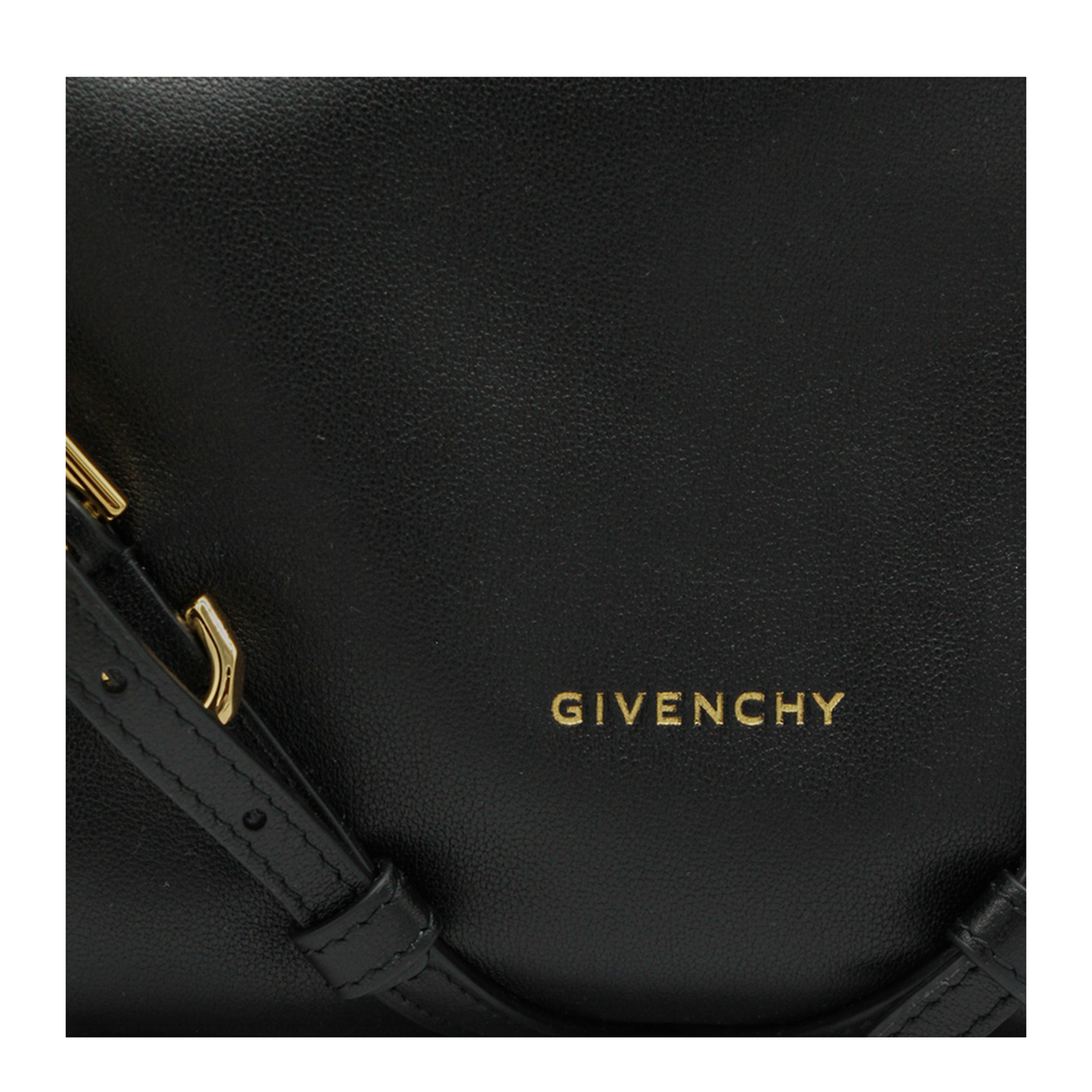 Voyou Mini Calfskin Bag - Black - Image 7