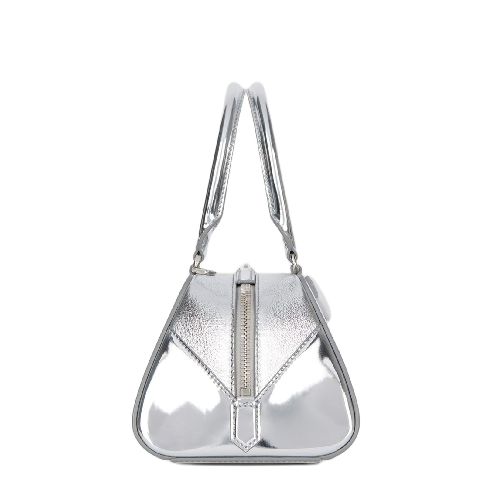 Small Antigona East-West Bag in Laminated Leather - Image 2