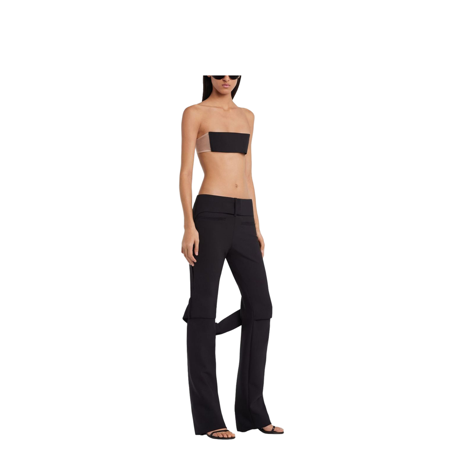 Illusion Crepe Jersey Bra - Image 2