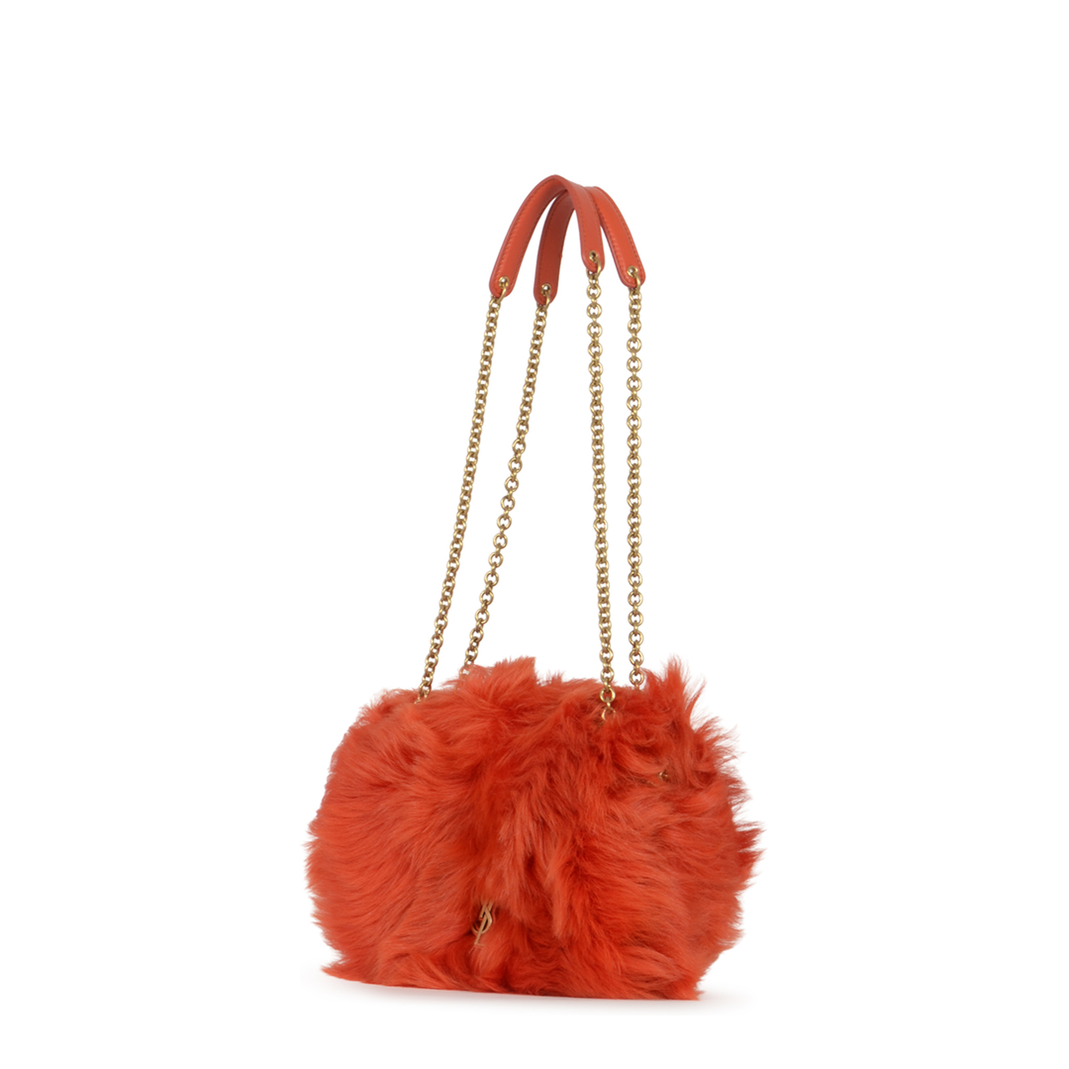 Kate Small Lambskin Shoulder Bags - Orange - Image 2