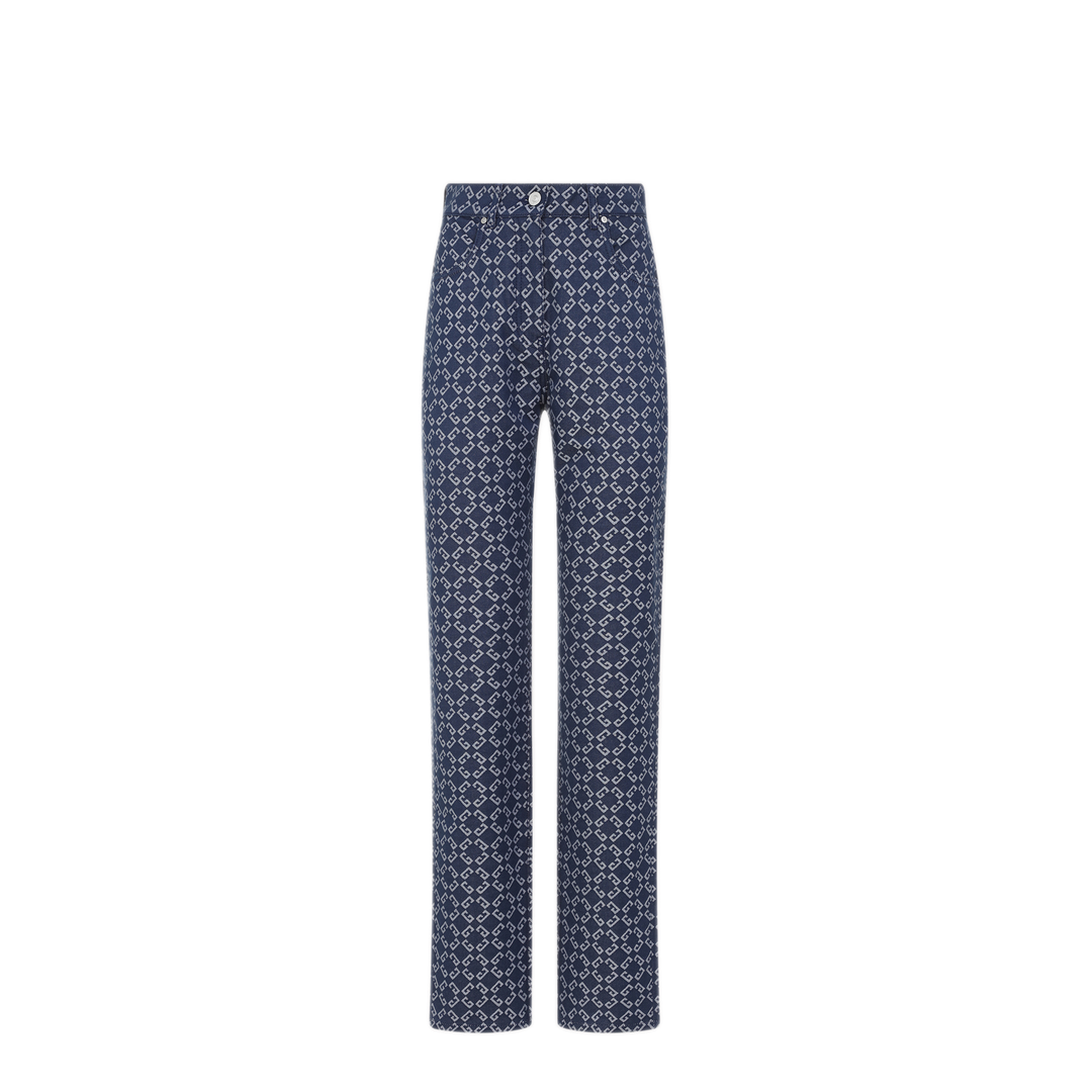 Monogram Denim Jeans - Image 1