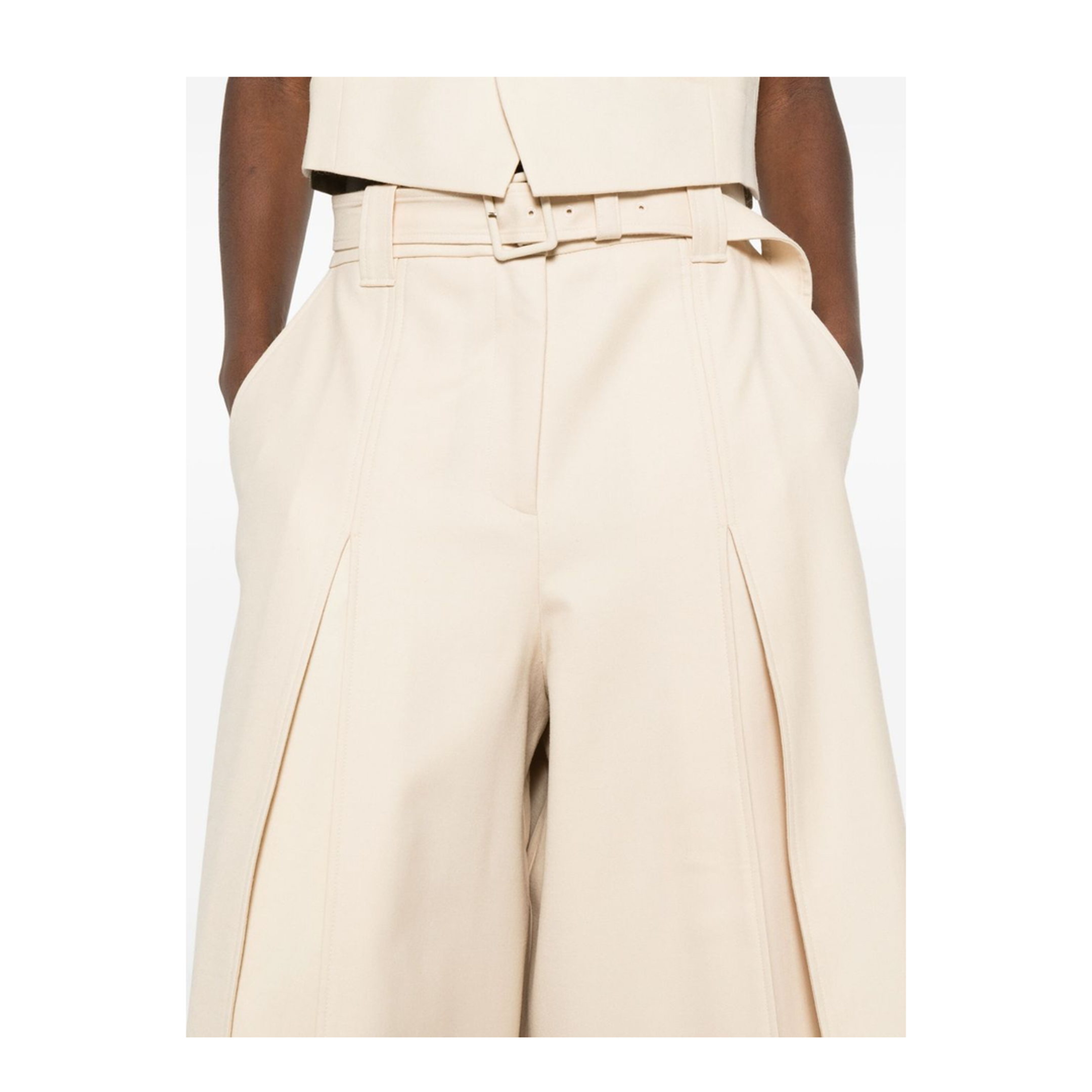 Hypnotic Wool Culotte Cream - Image 4