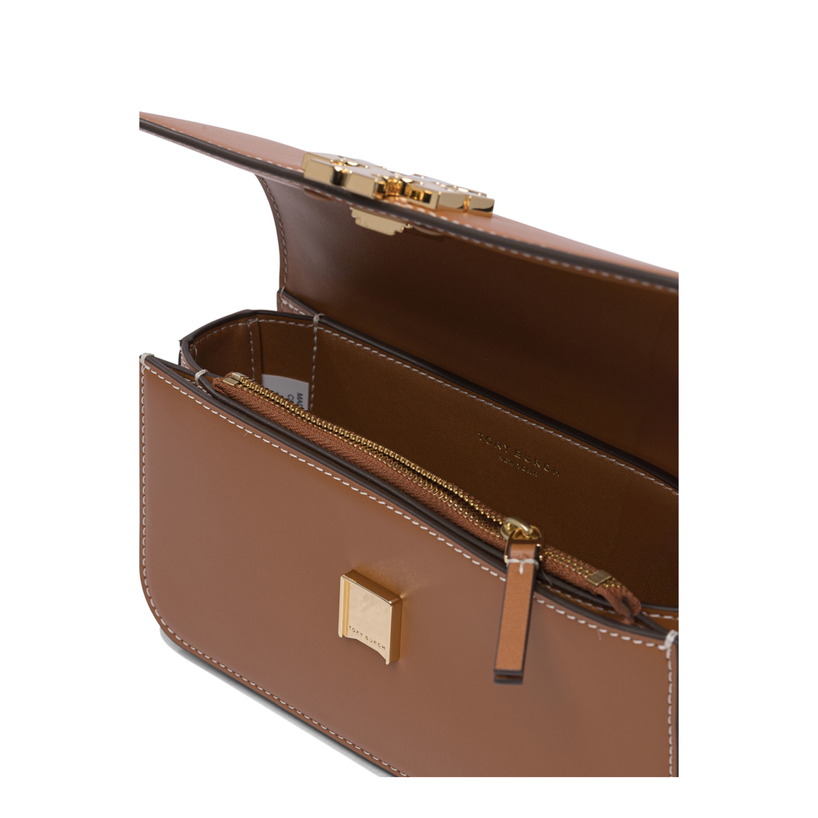 Eleanor Small Rectangular Bag Brown - Image 5