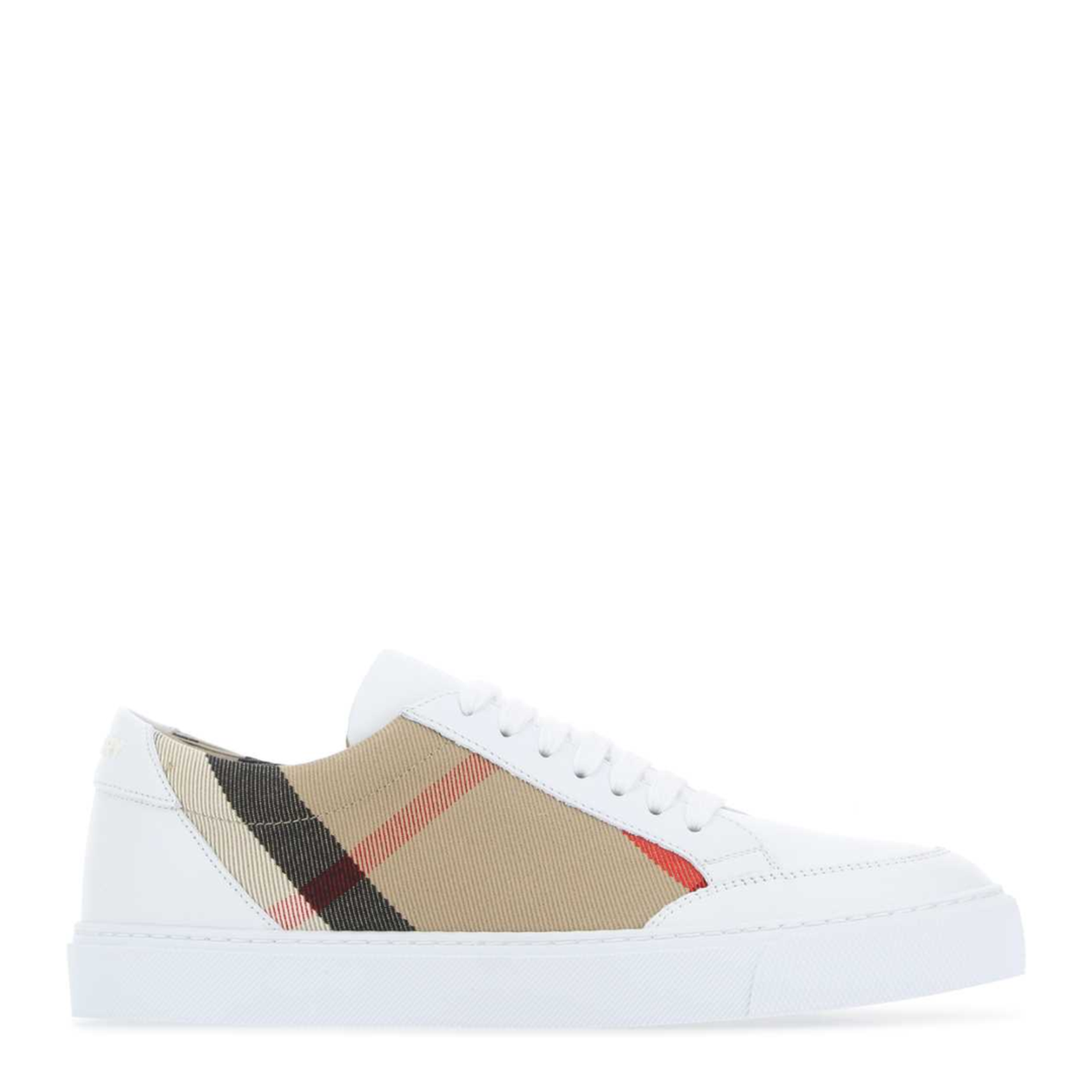 House Check Low Top Optic White Archive Beige - Image 4