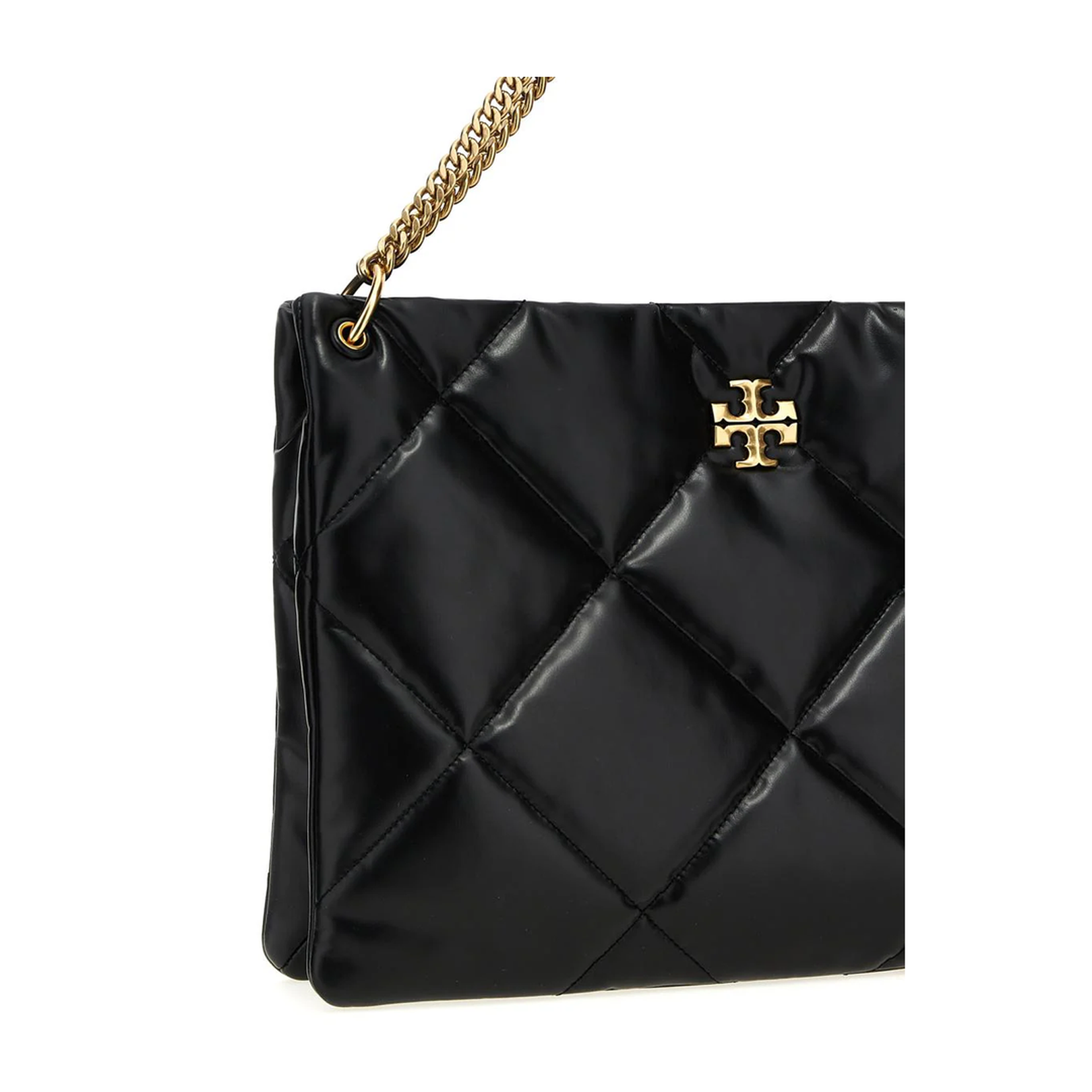 Kira Diamond Quilt Hobo Shopping Bag - Image 3