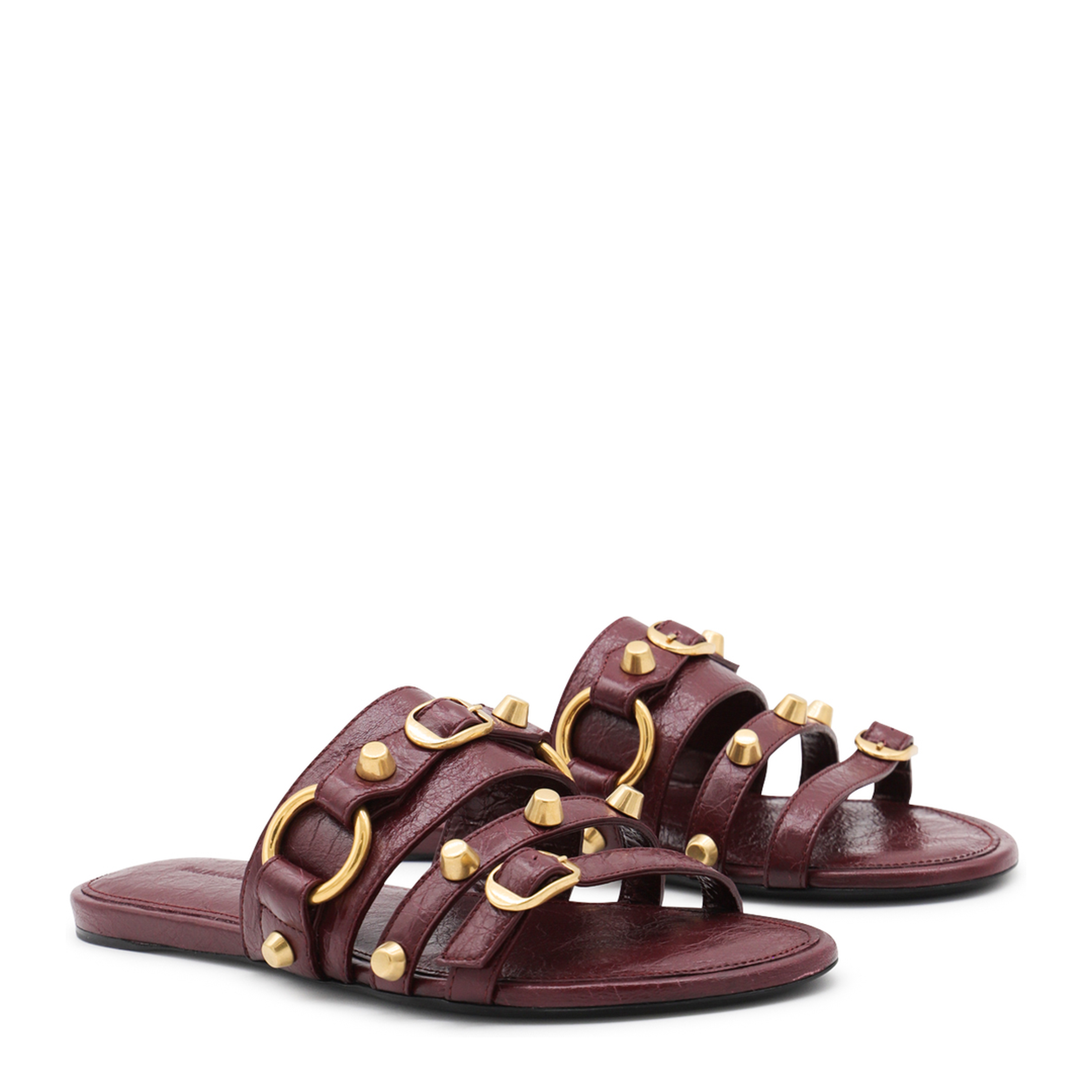 Grape Leather City Slippers - Image 3