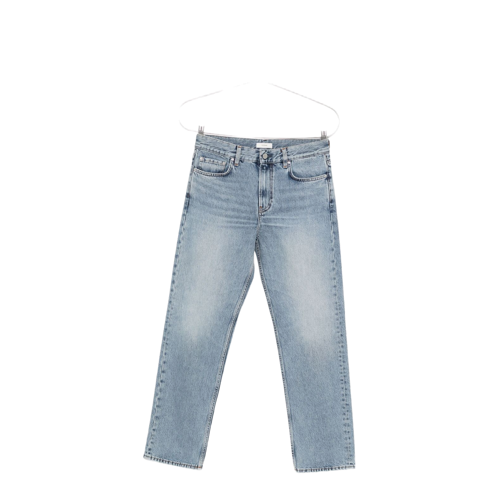 Blue Low Straight Jeans - Image 1