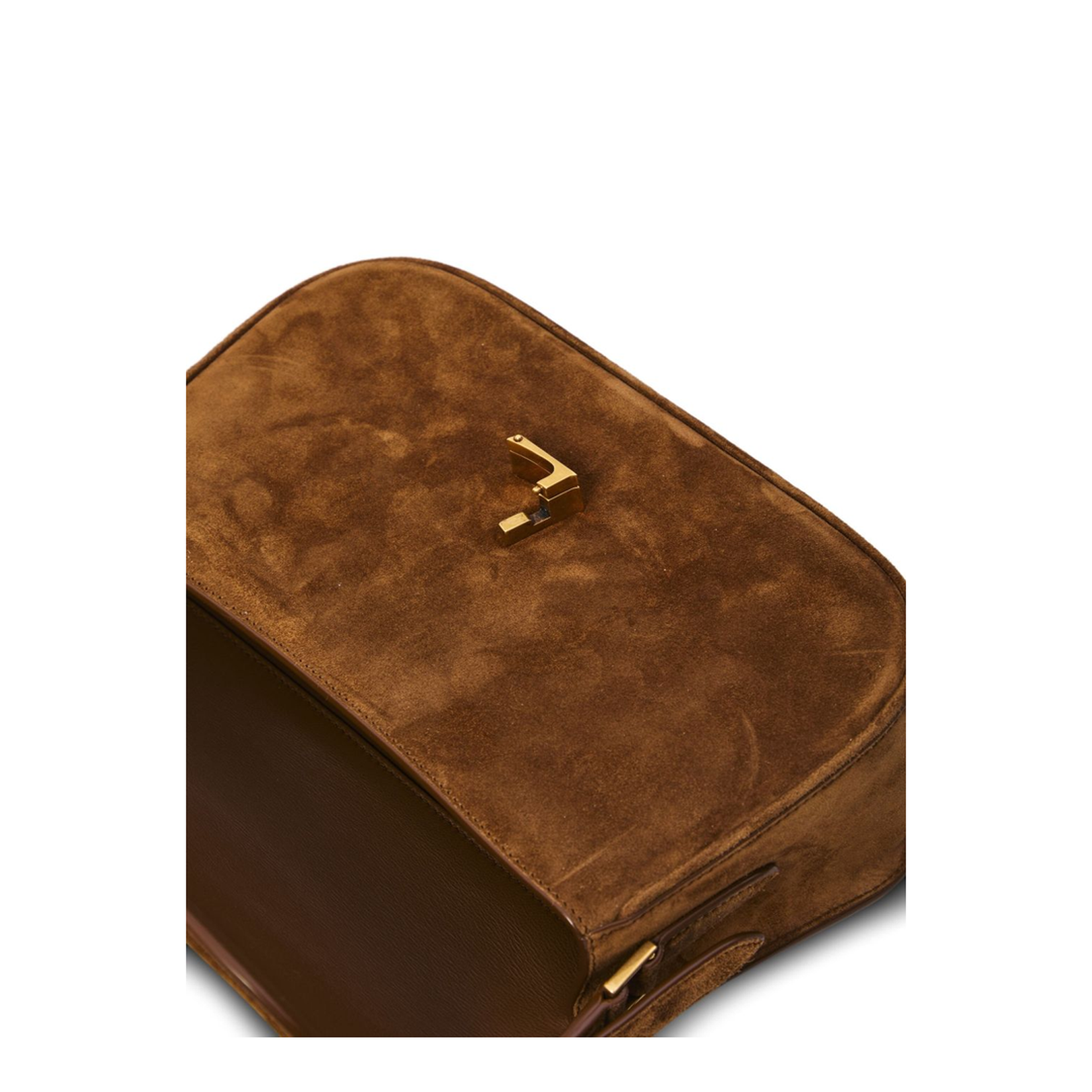 Solferino Medium Suede Shoulder Bags - Brown - Image 4