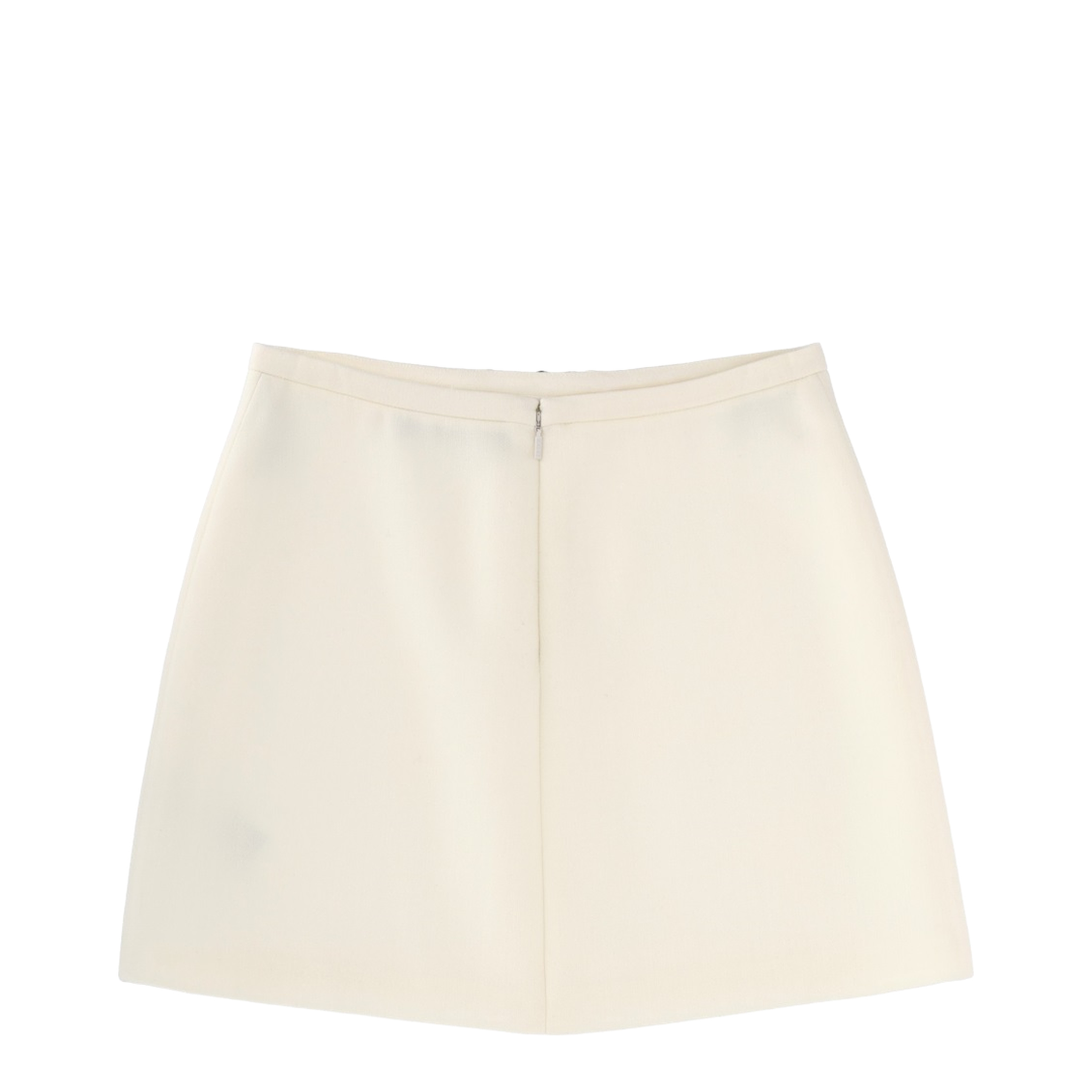 Double Wool Crêpe Mini Skirt - Image 3
