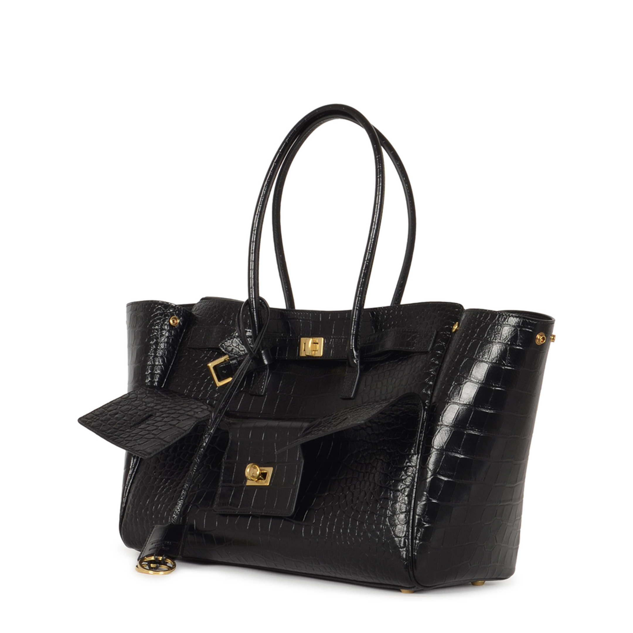 Carry All Bel Air Medium Bag in Black - Image 3
