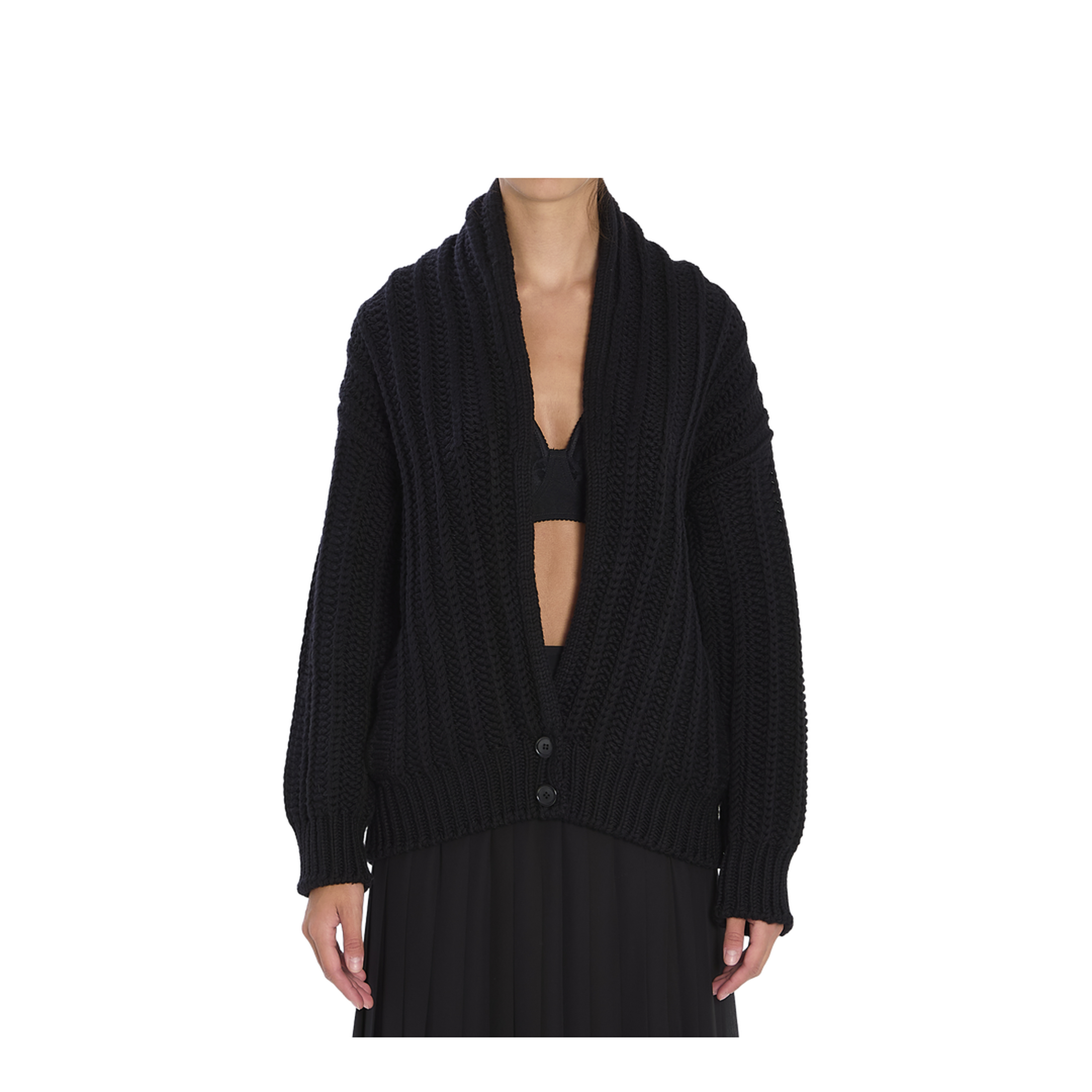 Virgin Wool Cardigan - Image 1