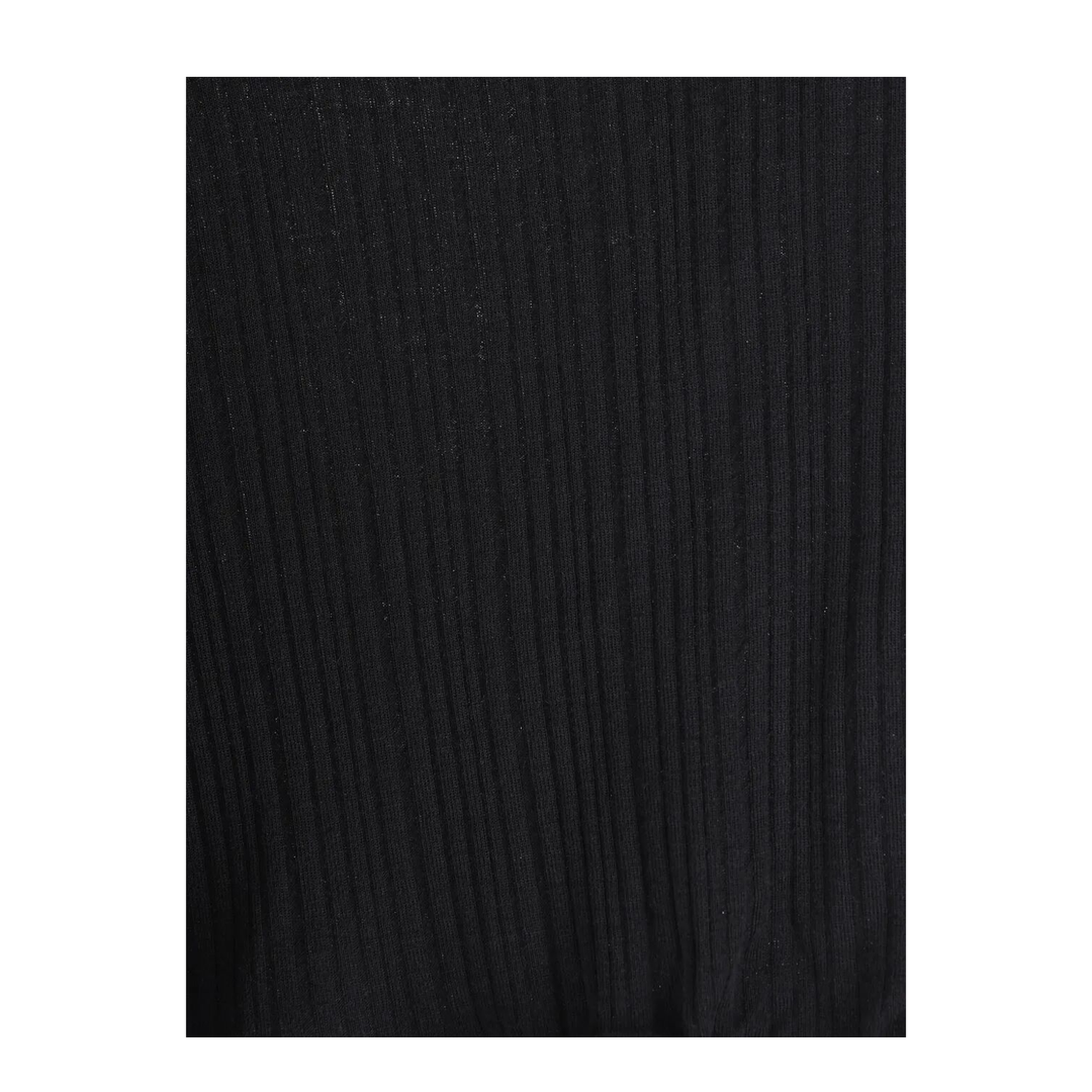 V-Neck Ribbed Top with Ruffles - Image 3