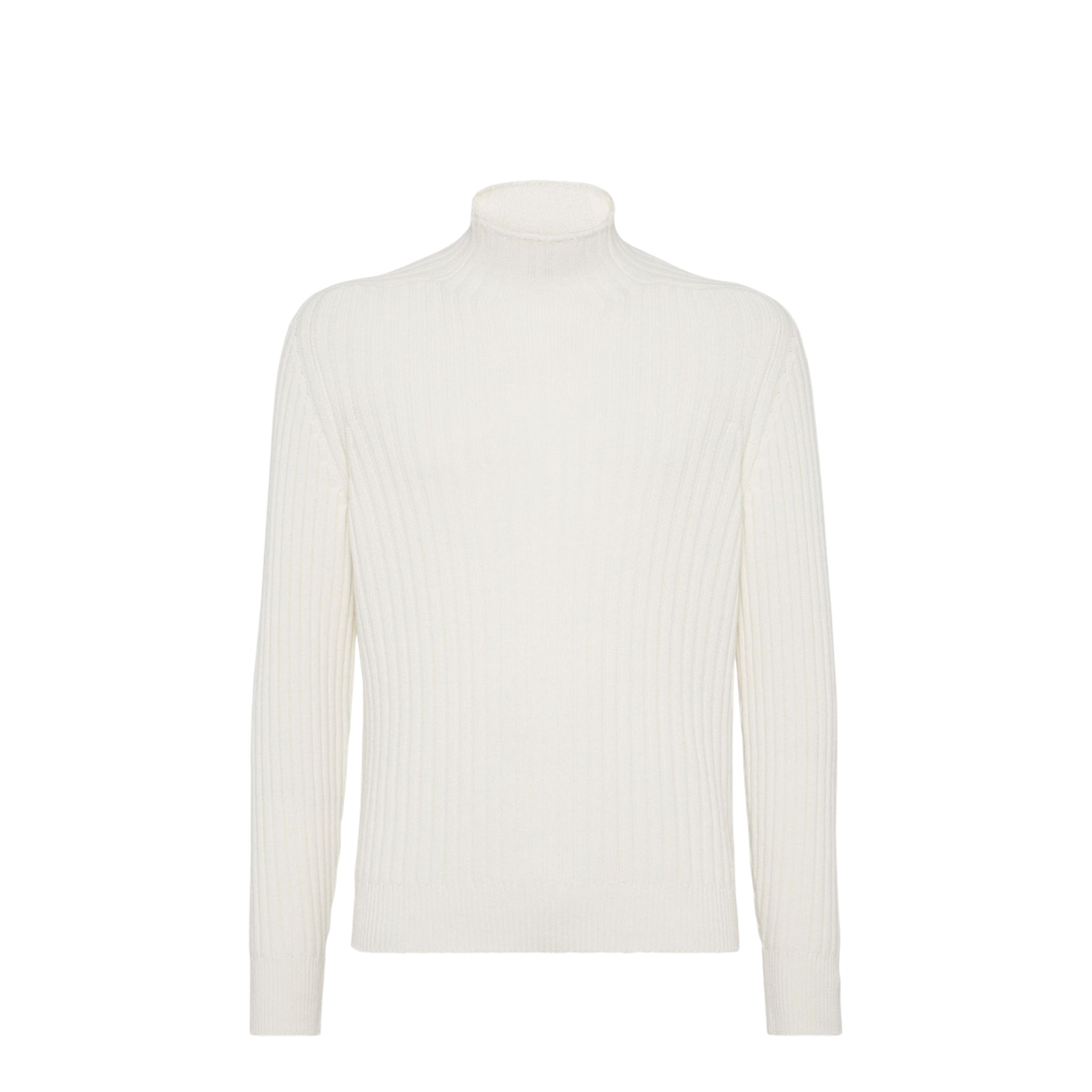 Ribbed Turtleneck Sweater - Image 1