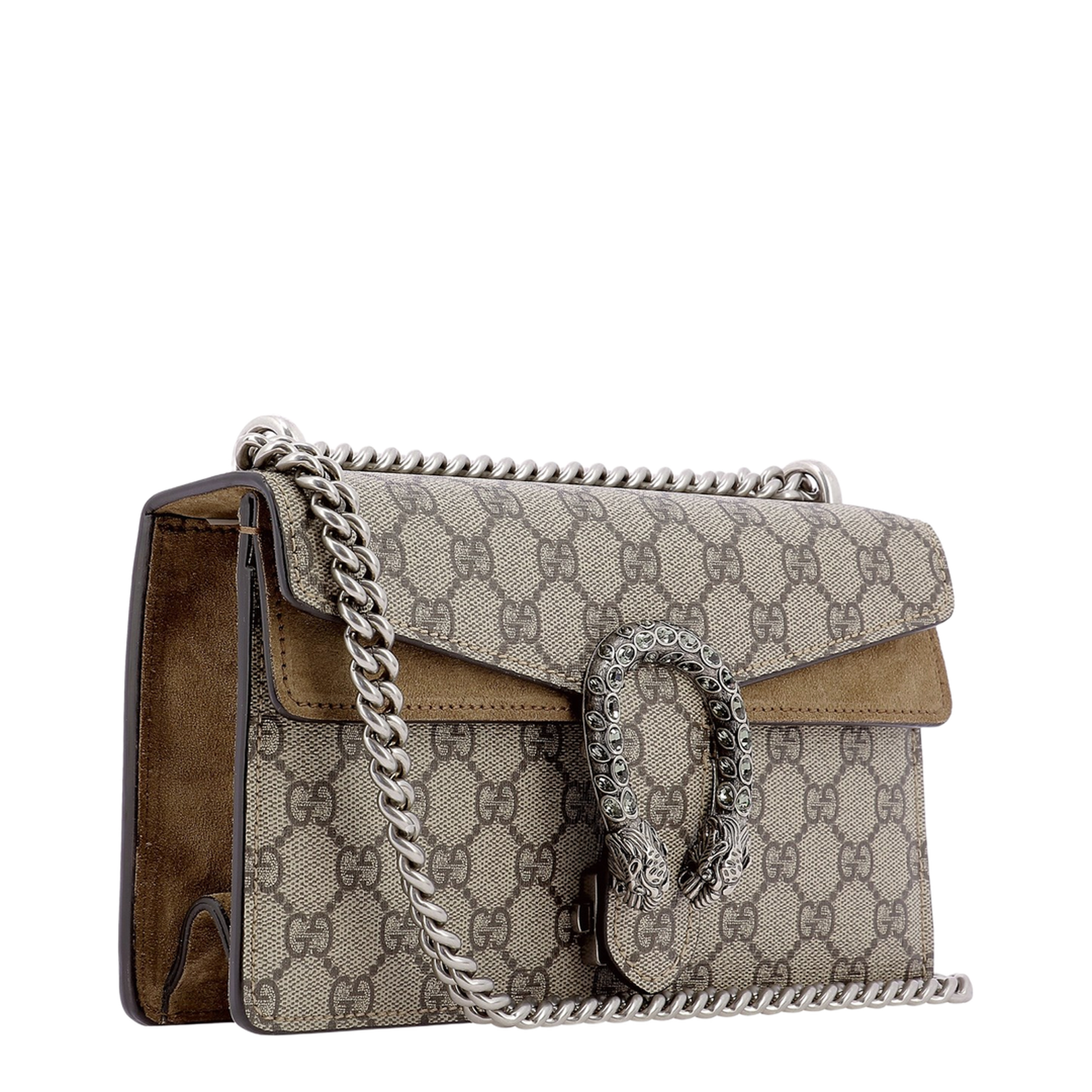 Dionysus Canvas Wallet On Chain - Beige - Image 3