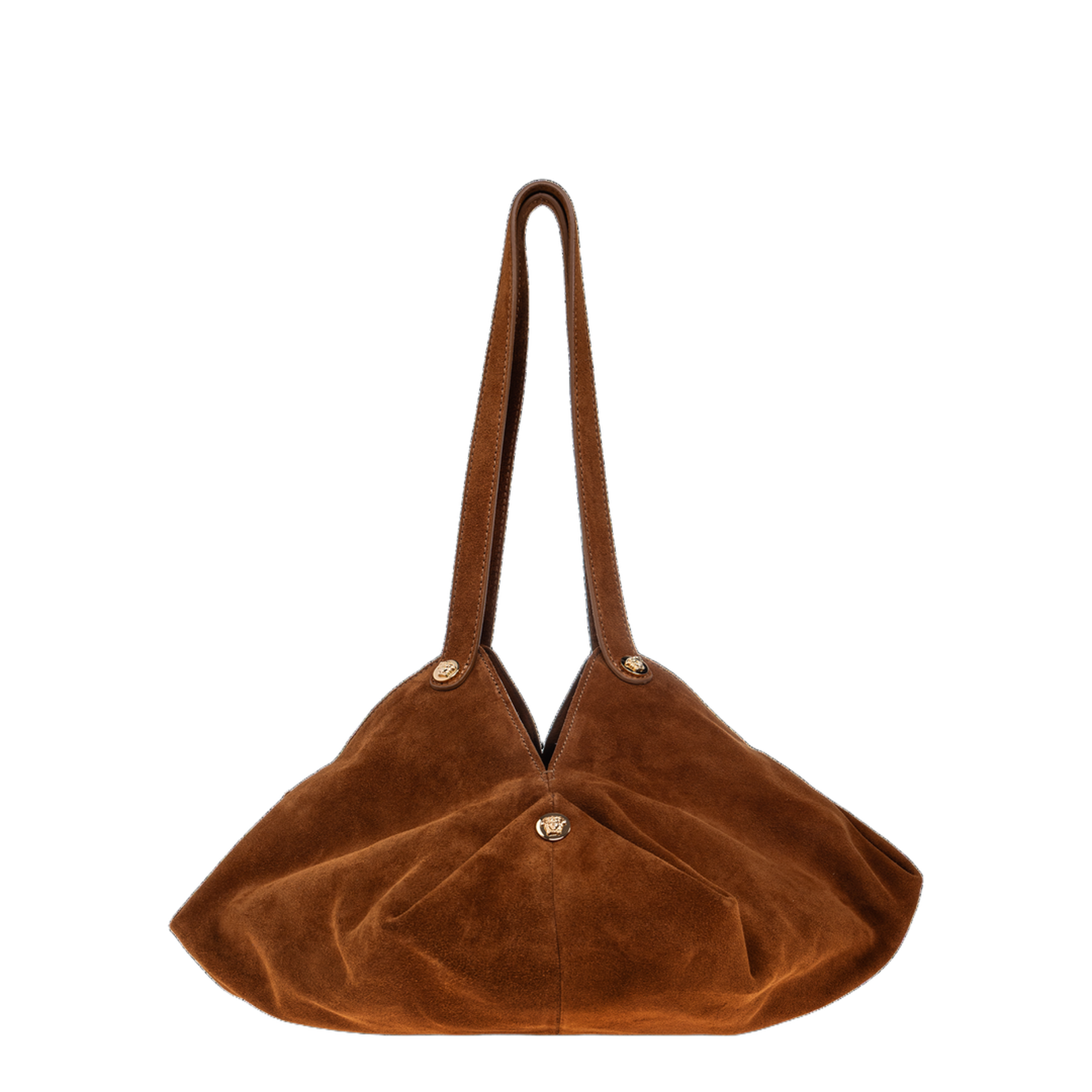 Protea Bucket Bag Suede Brown - Image 1