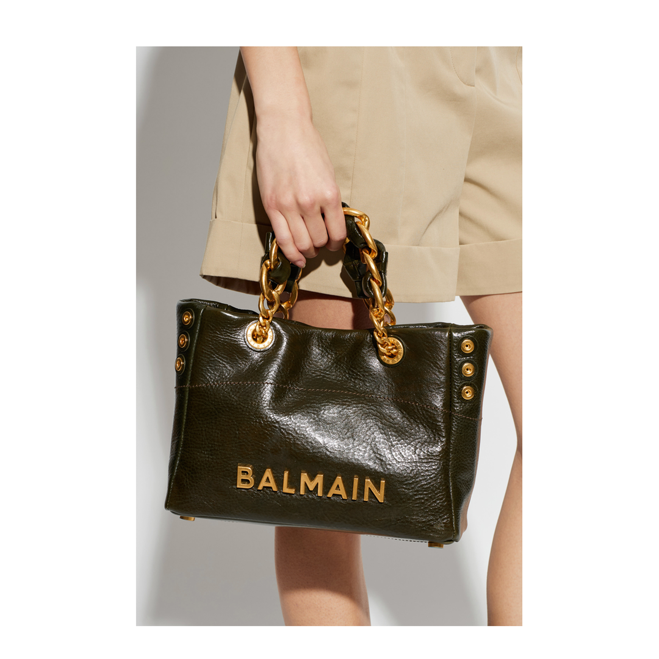 Cabas 1945 Soft Small Lambskin Tote - Black - Image 2