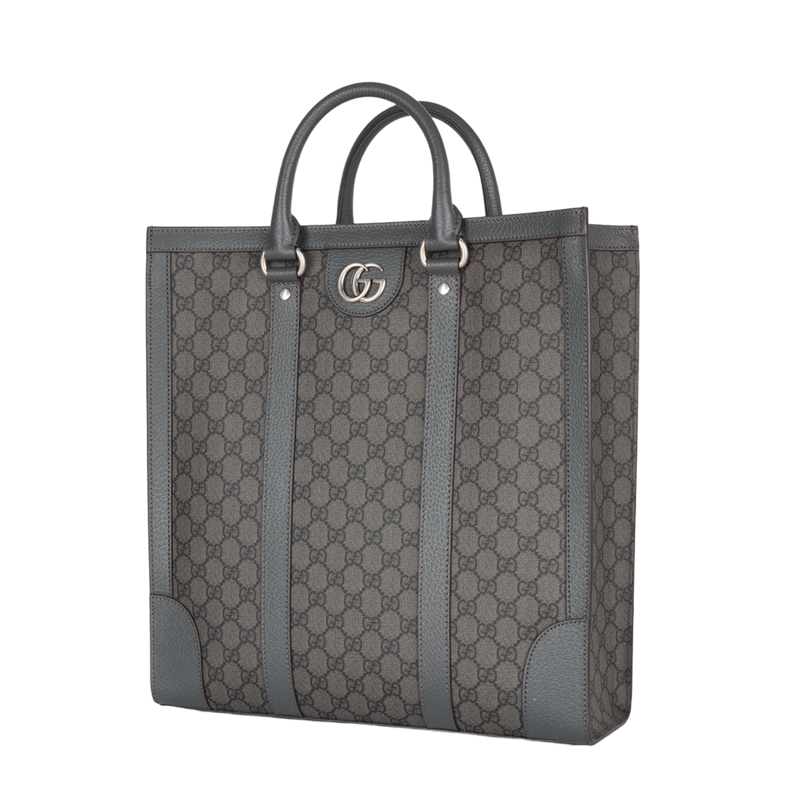 GG Supreme Fabric and Leather Ophidia Shopping Bag - Image 1