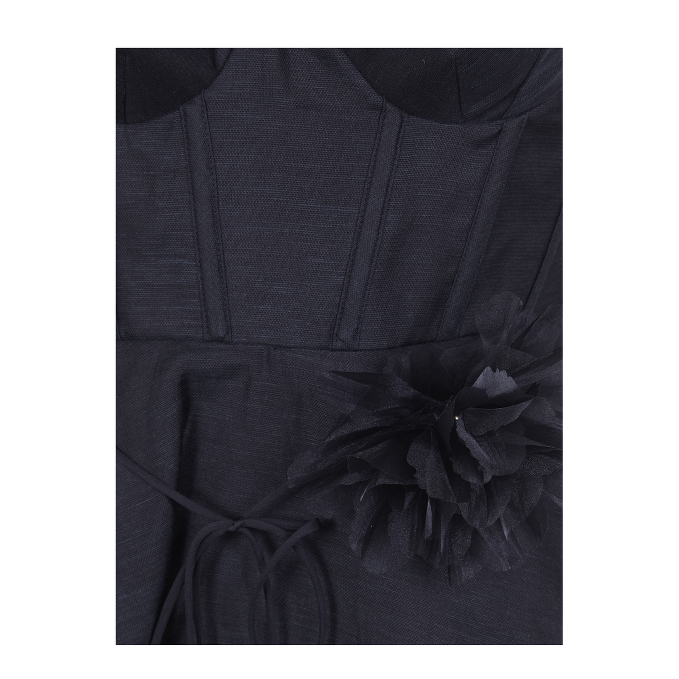 Luna Ruffle Mini Dress - Image 3