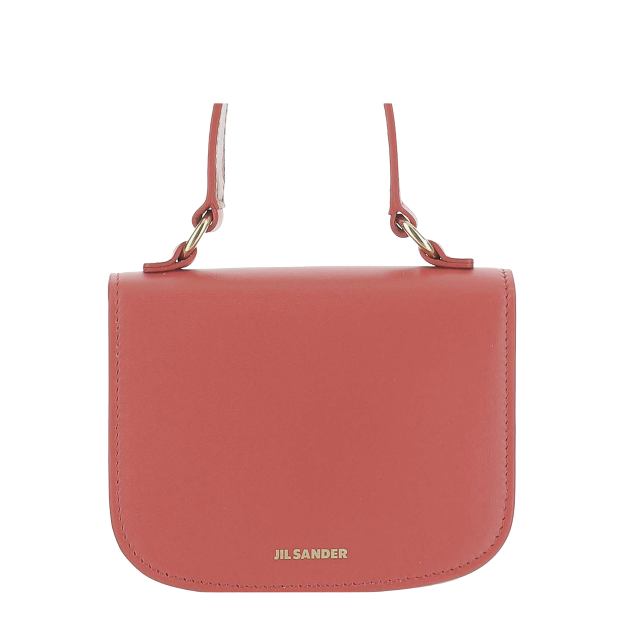 Halo Mini Bag Smooth Calf Leather - Coral - Image 5
