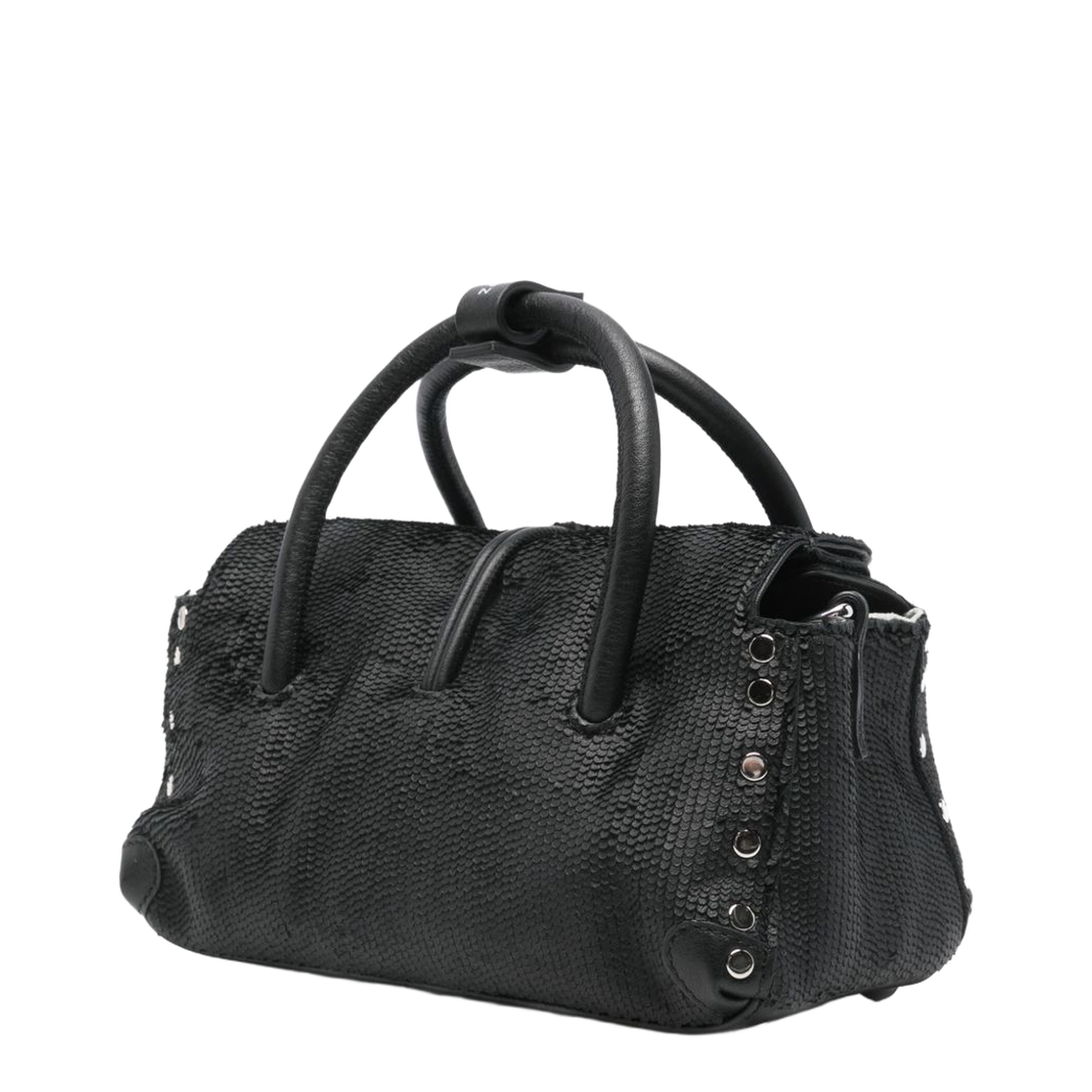 Dotta CBI Baby Leather Handbag - Black - Image 2