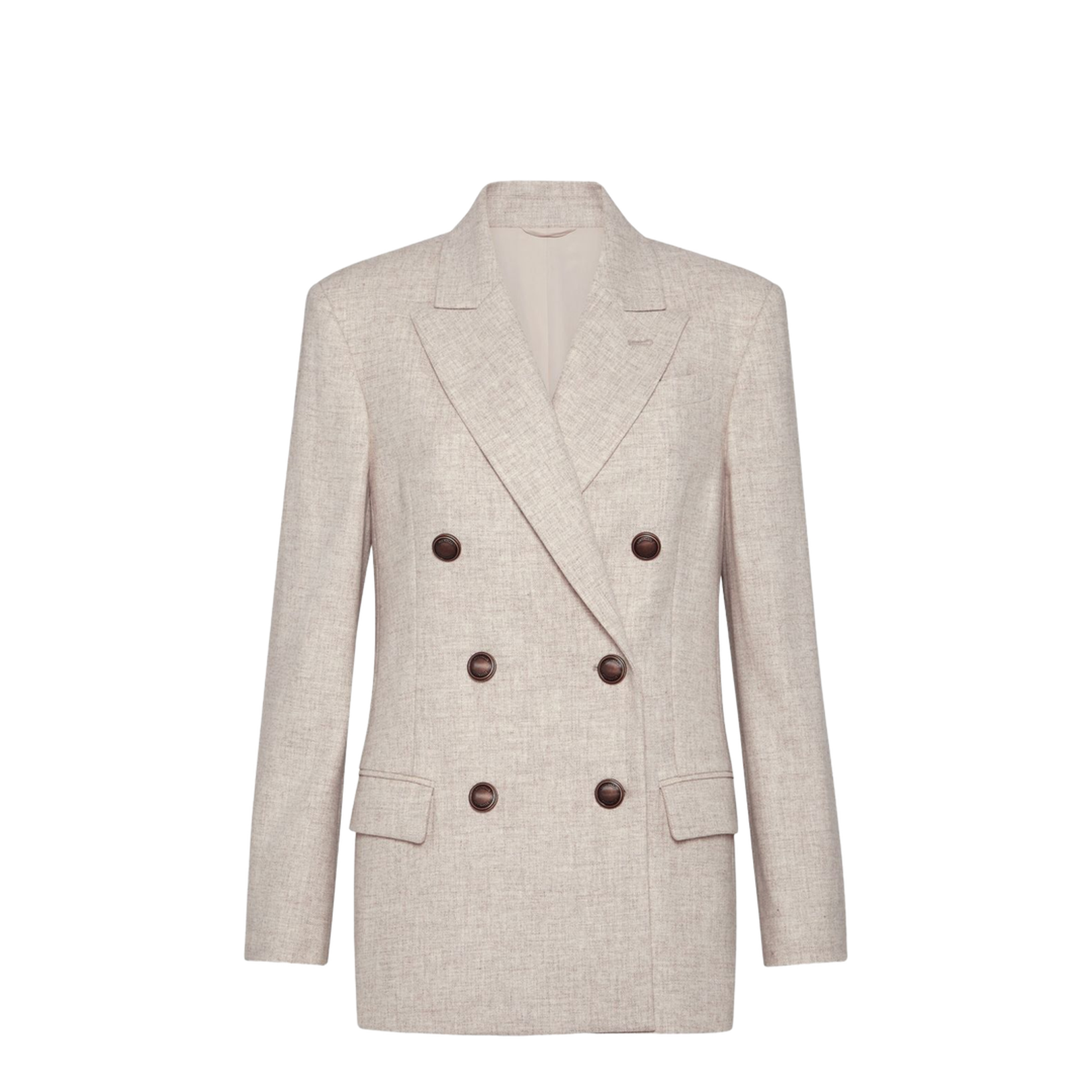 Wool Double Breasted Jacket - Image 1