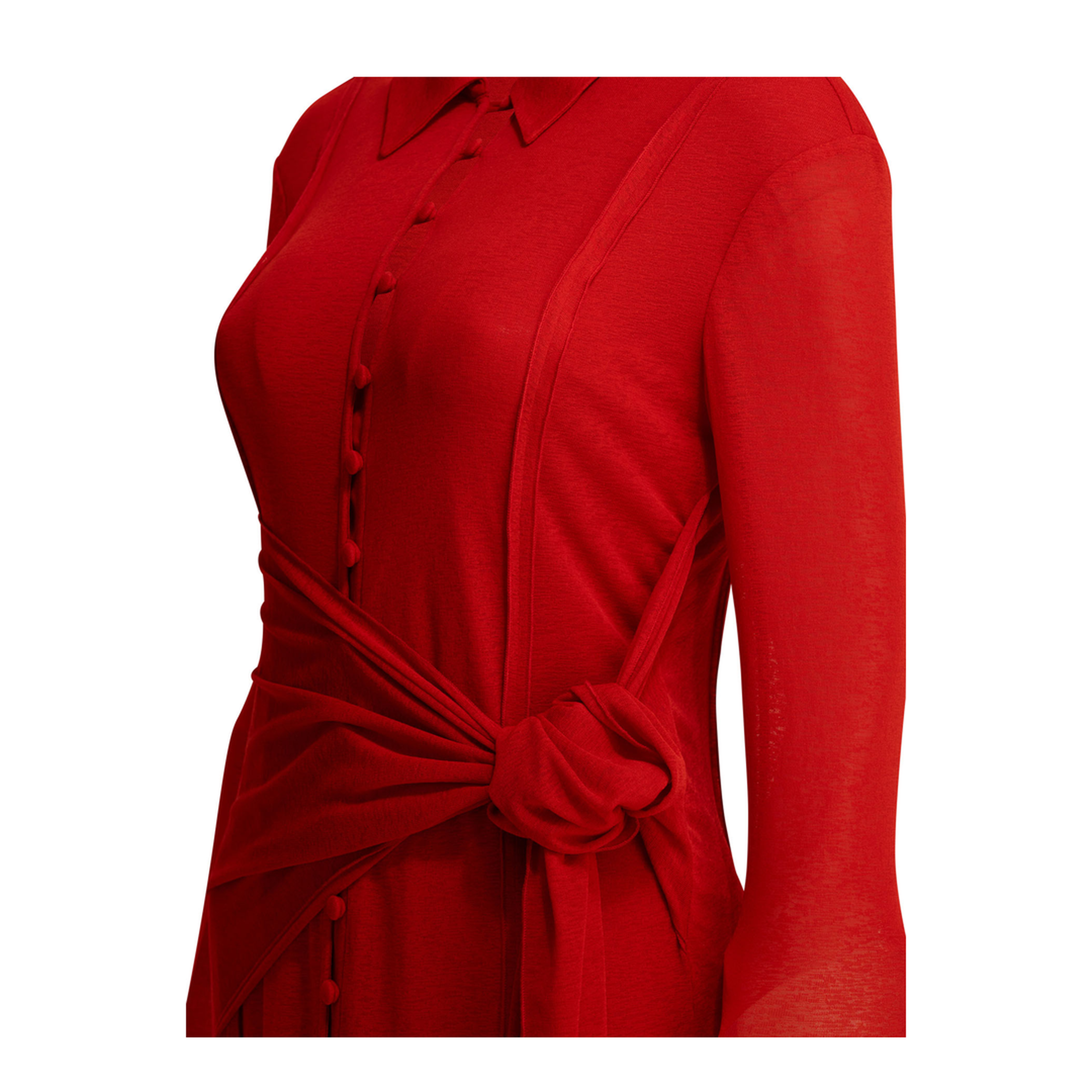Long Chemise Dress - Image 4