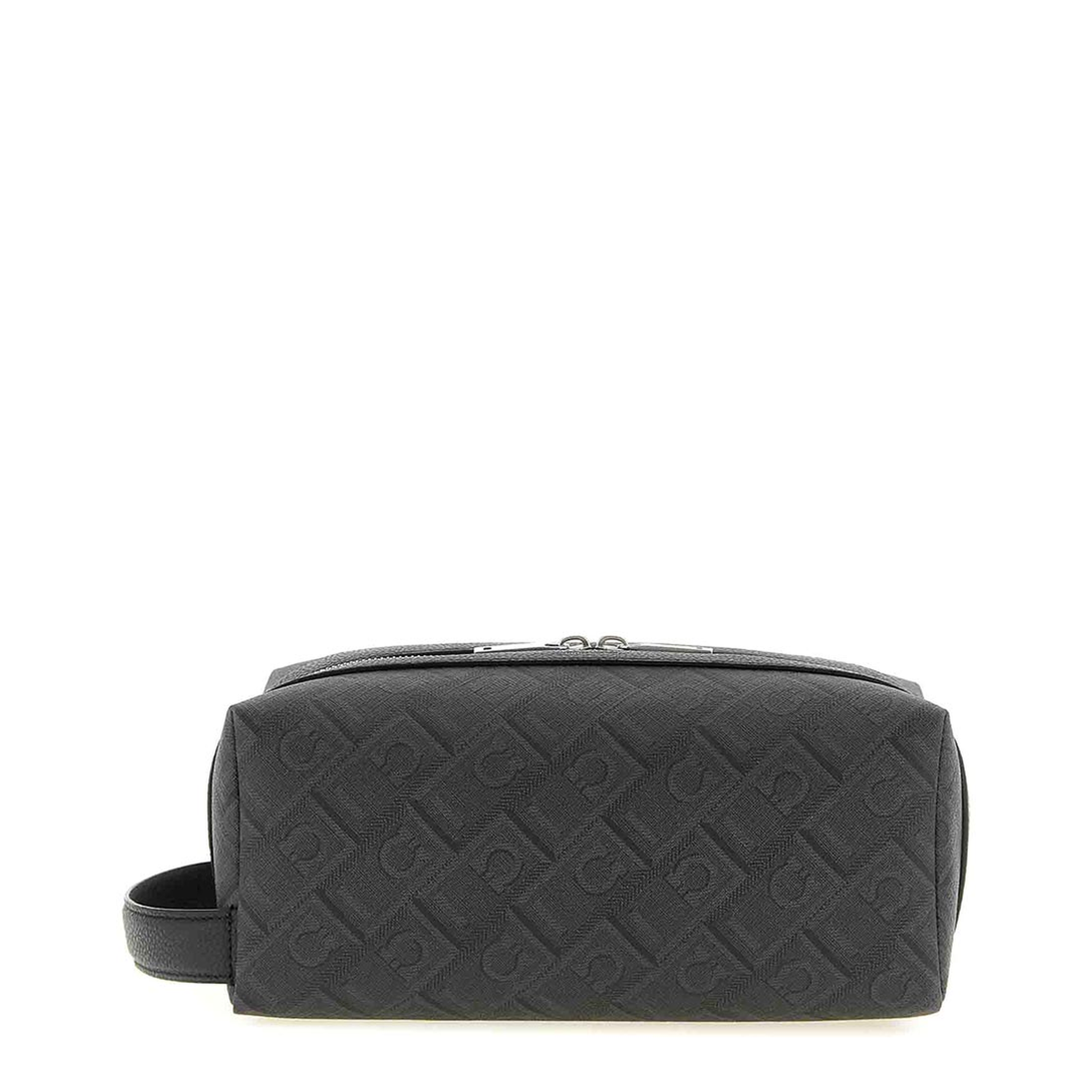 Monogram Coated Fabric Dopp Kit - Nero/Grigio - Image 5