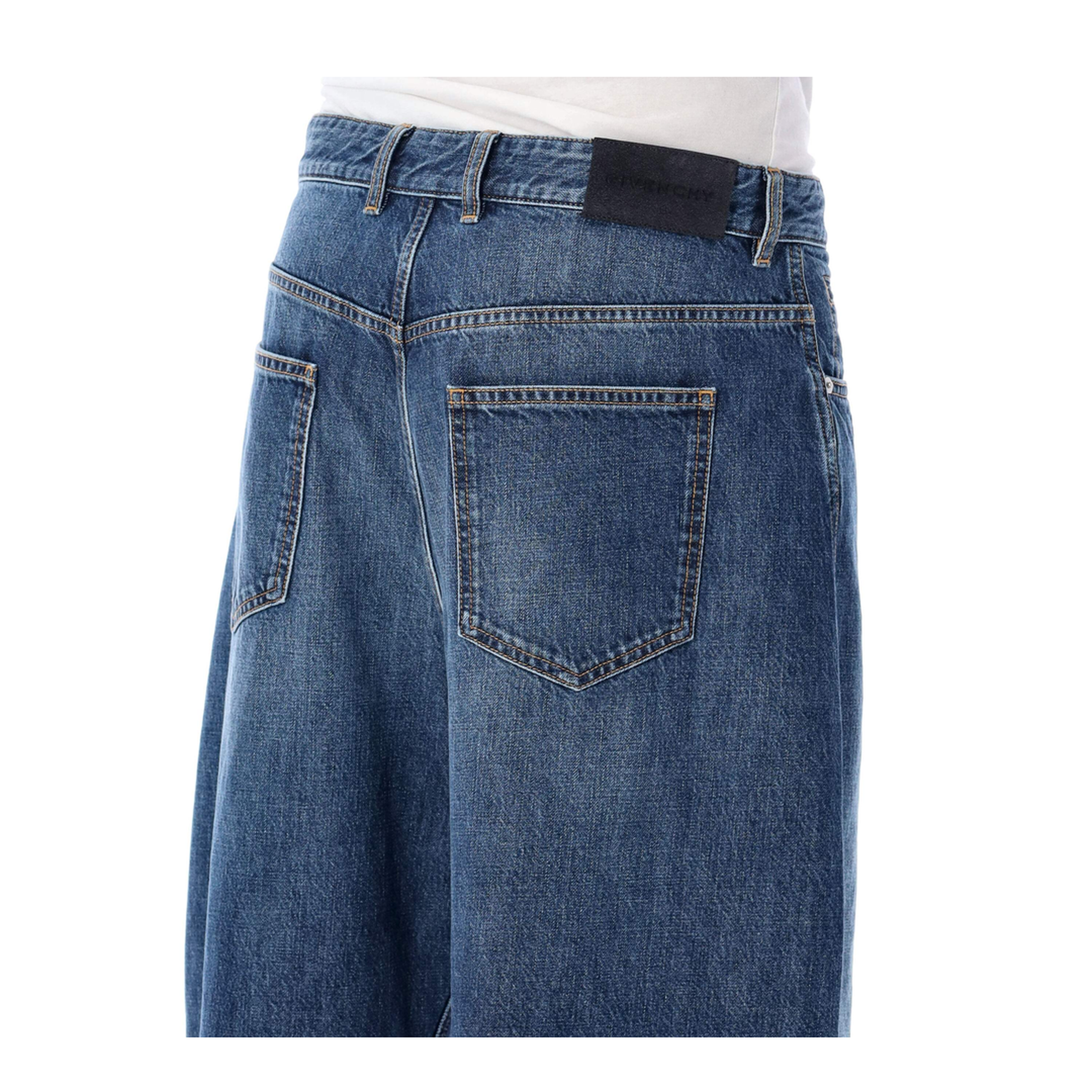 Washed Out Denim Jeans - Image 3