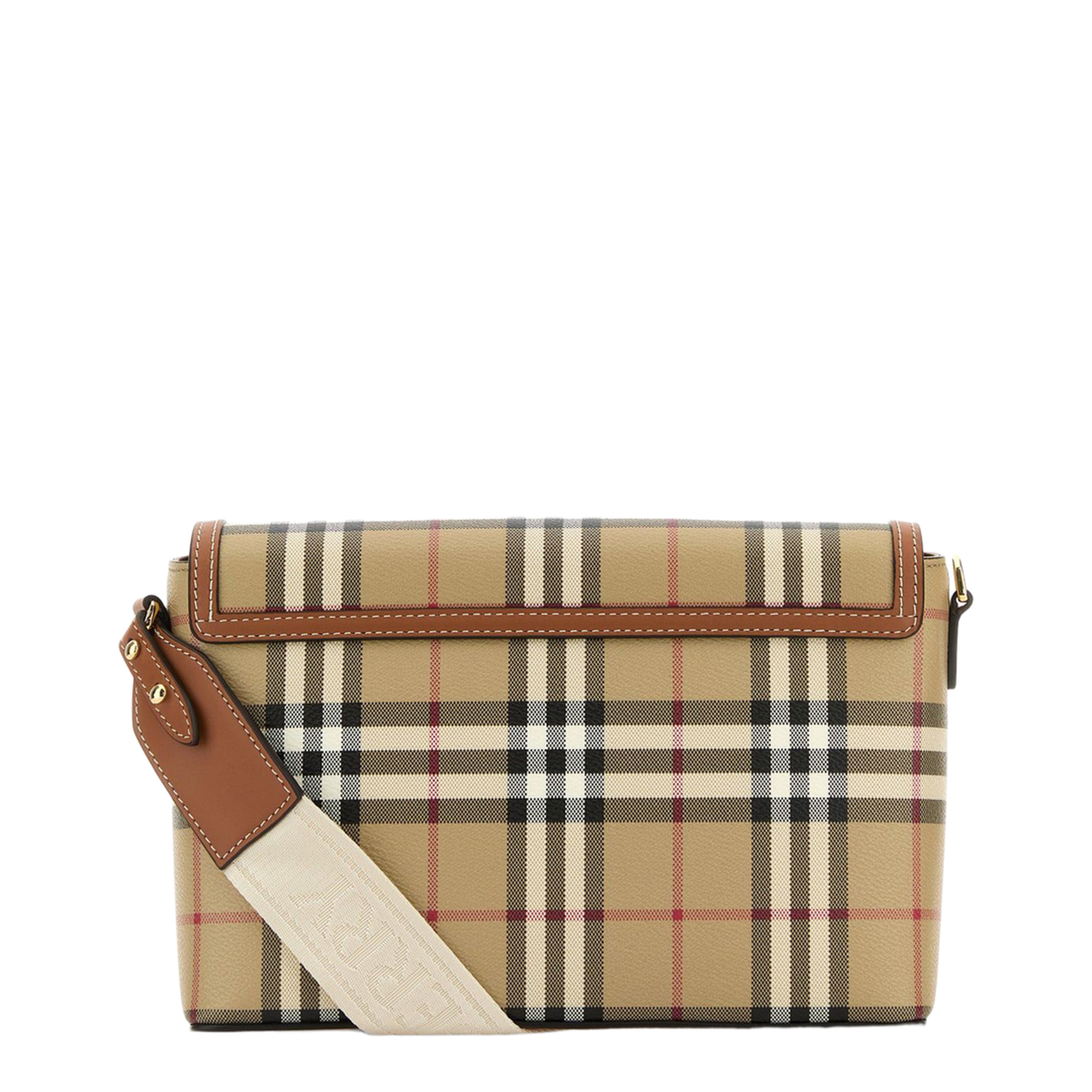 Medium Calf Leather Crossbody - Briar Brown - Image 4