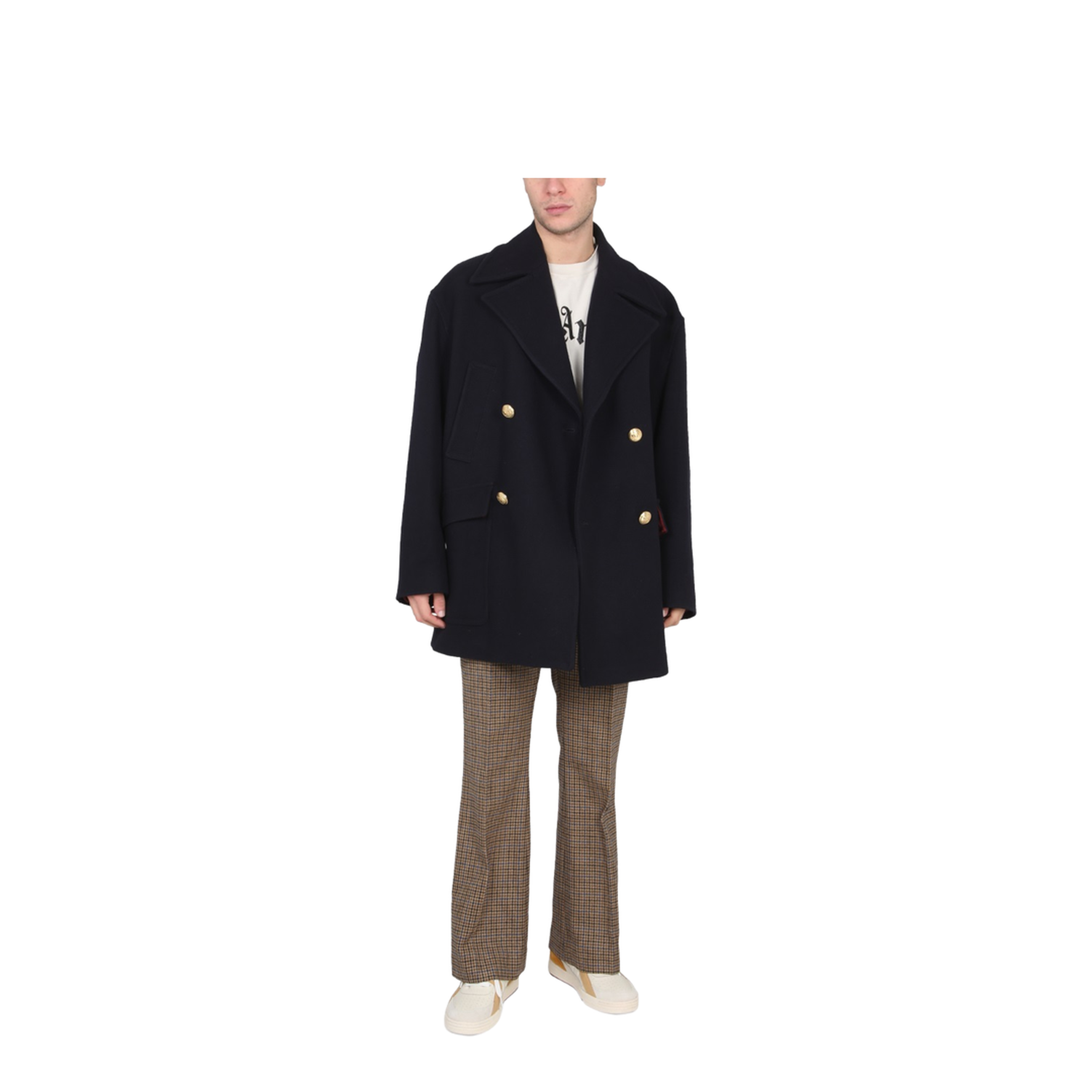 Double-Breasted Coat - Image 1