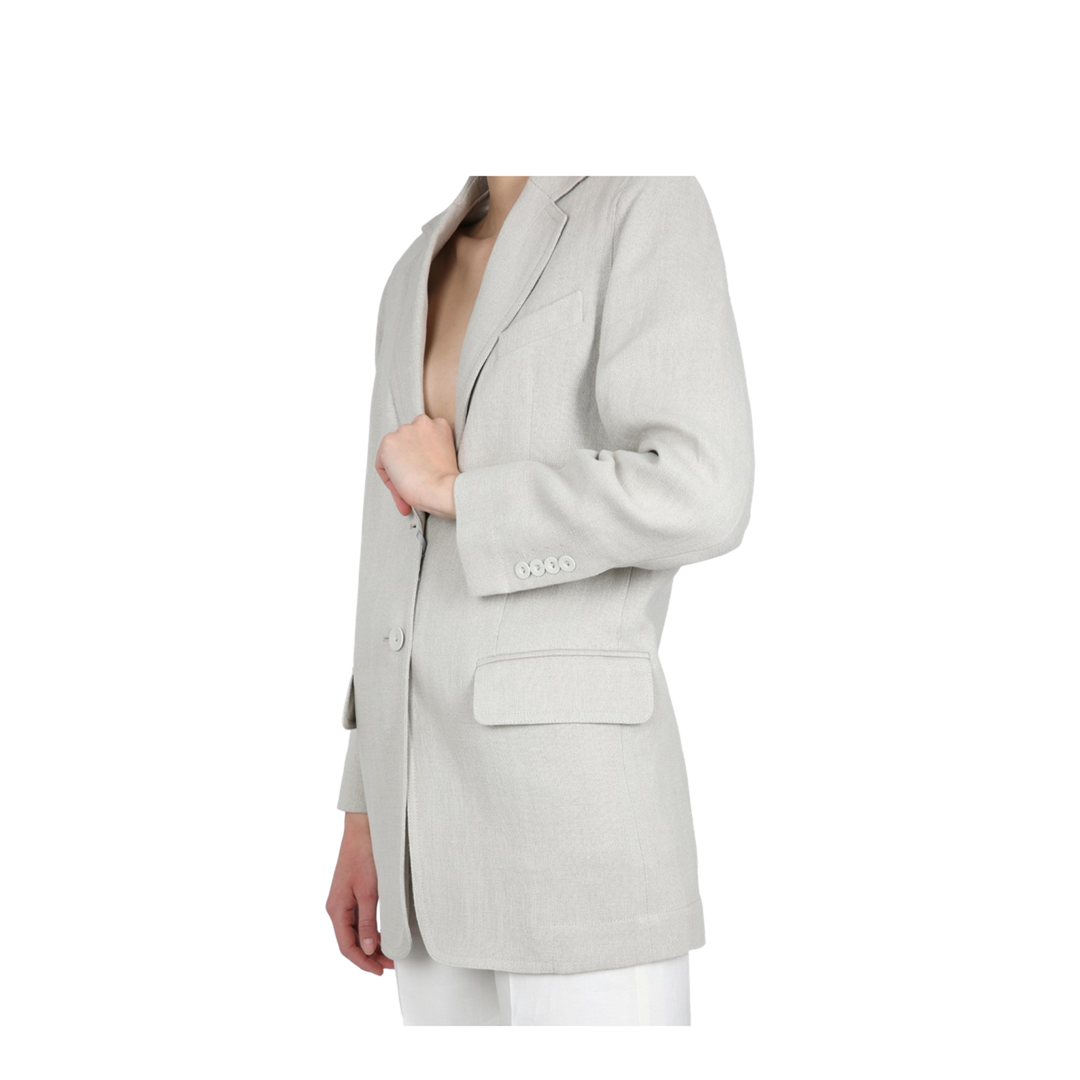 Cotton Crêpe Jacket - Image 4