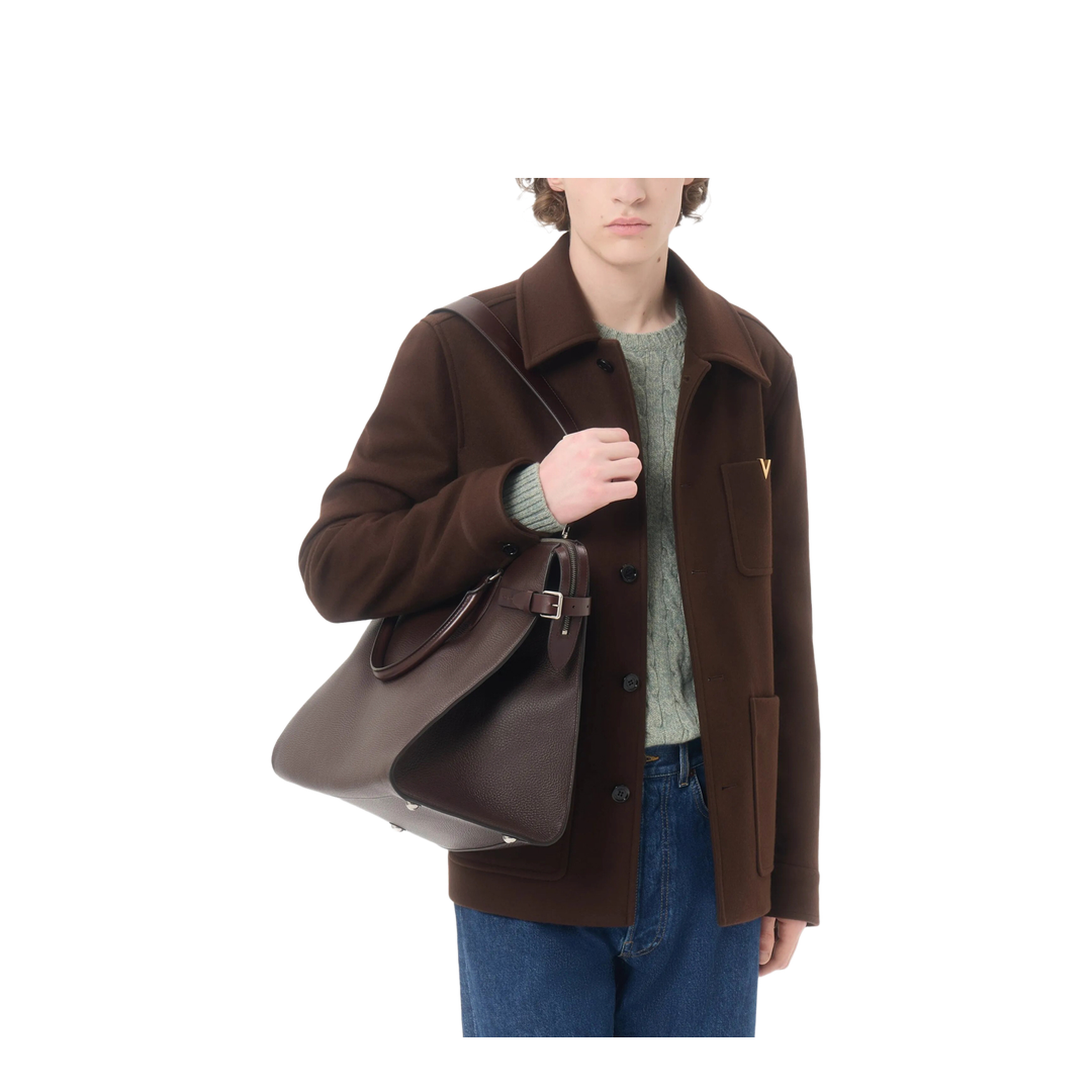 Wool Jacket with Vgold - Image 3