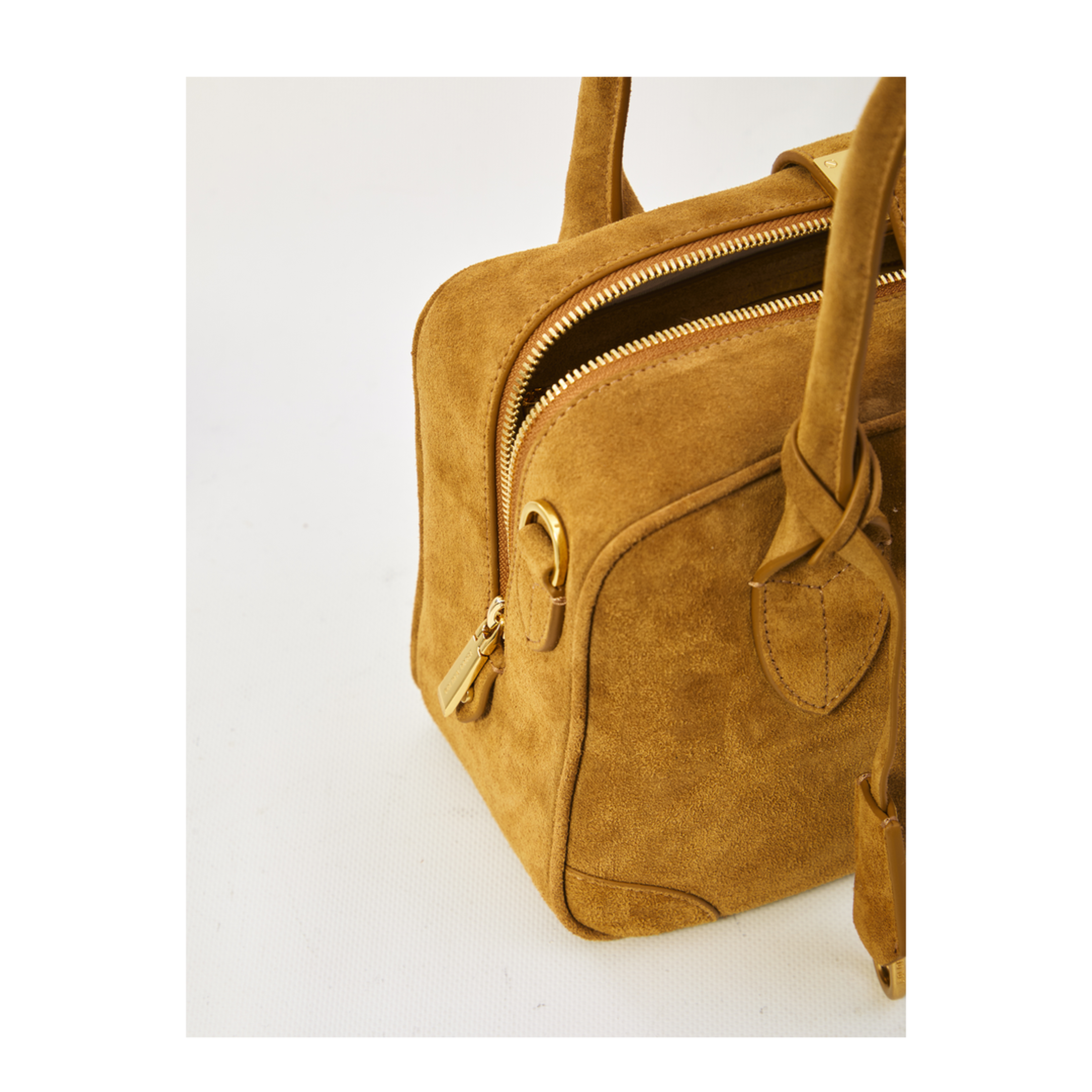 Vita Suede Leather Tote Bag - Image 4