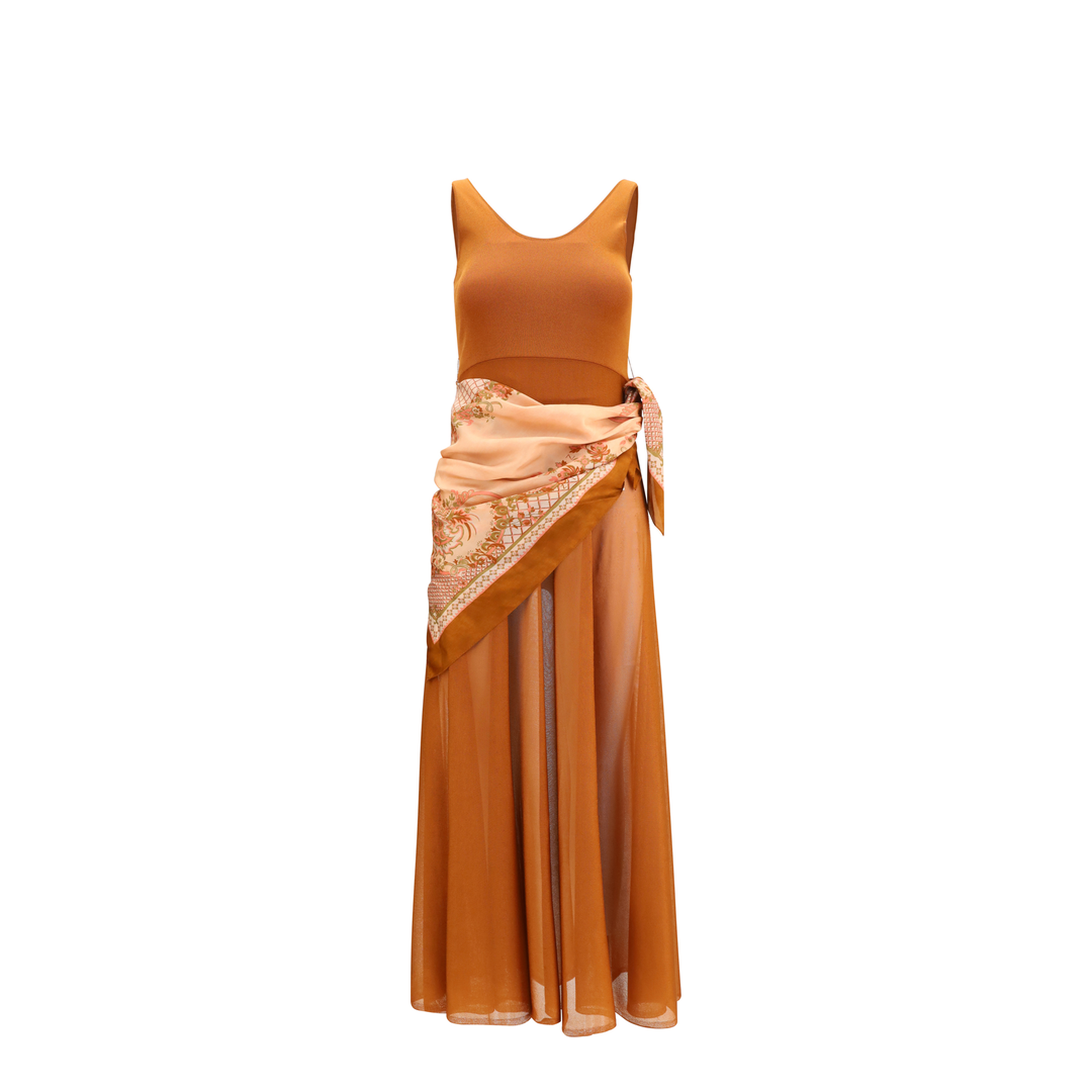 Aster Scarf Maxi Dress - Image 1