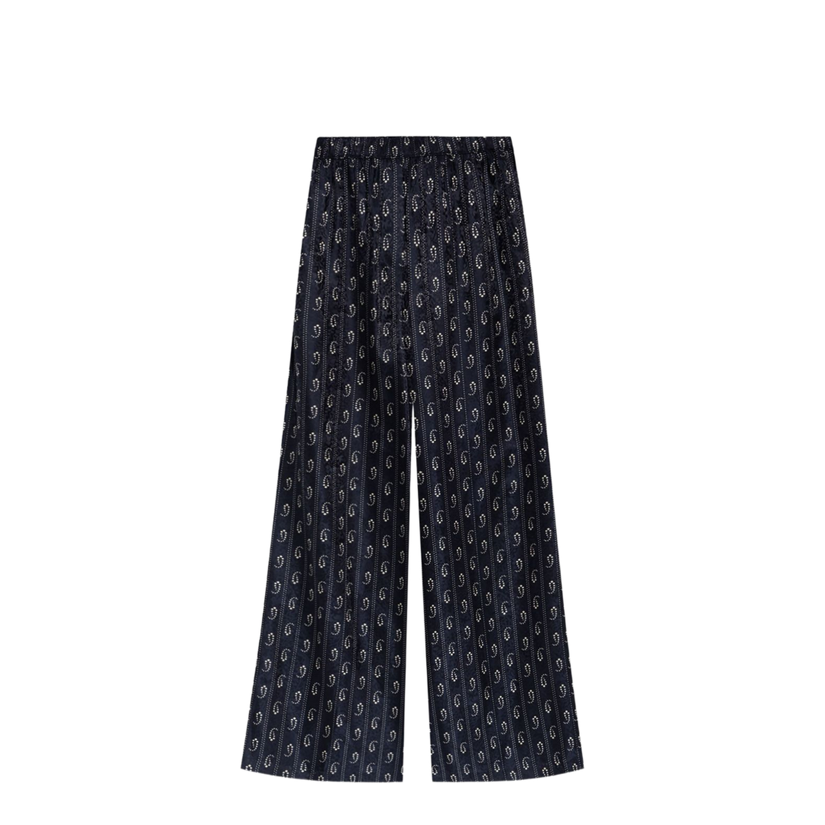 Paisley-Print Straight-Leg Trousers - Image 1