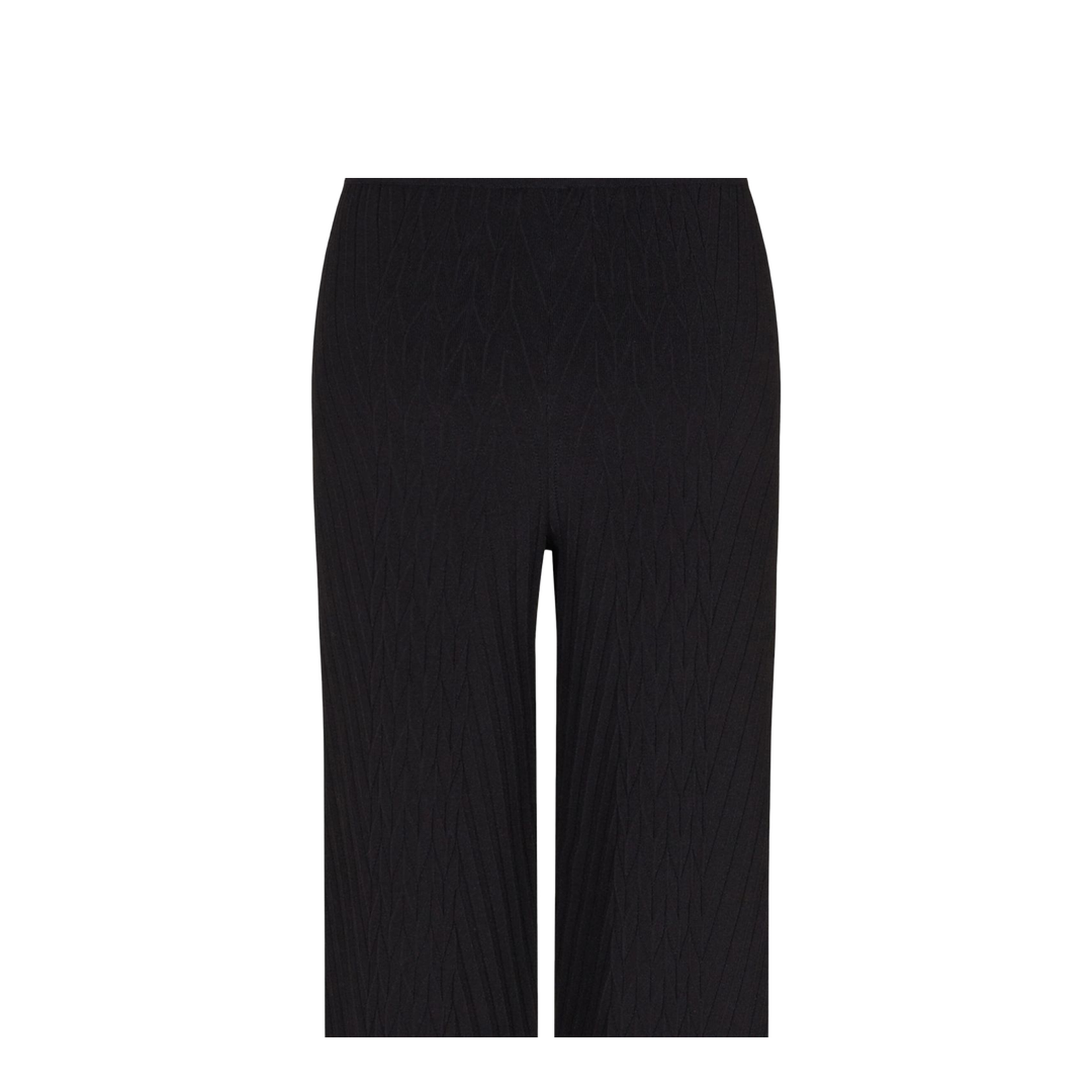 Pleated Design Wide Leg Trousers - Image 1