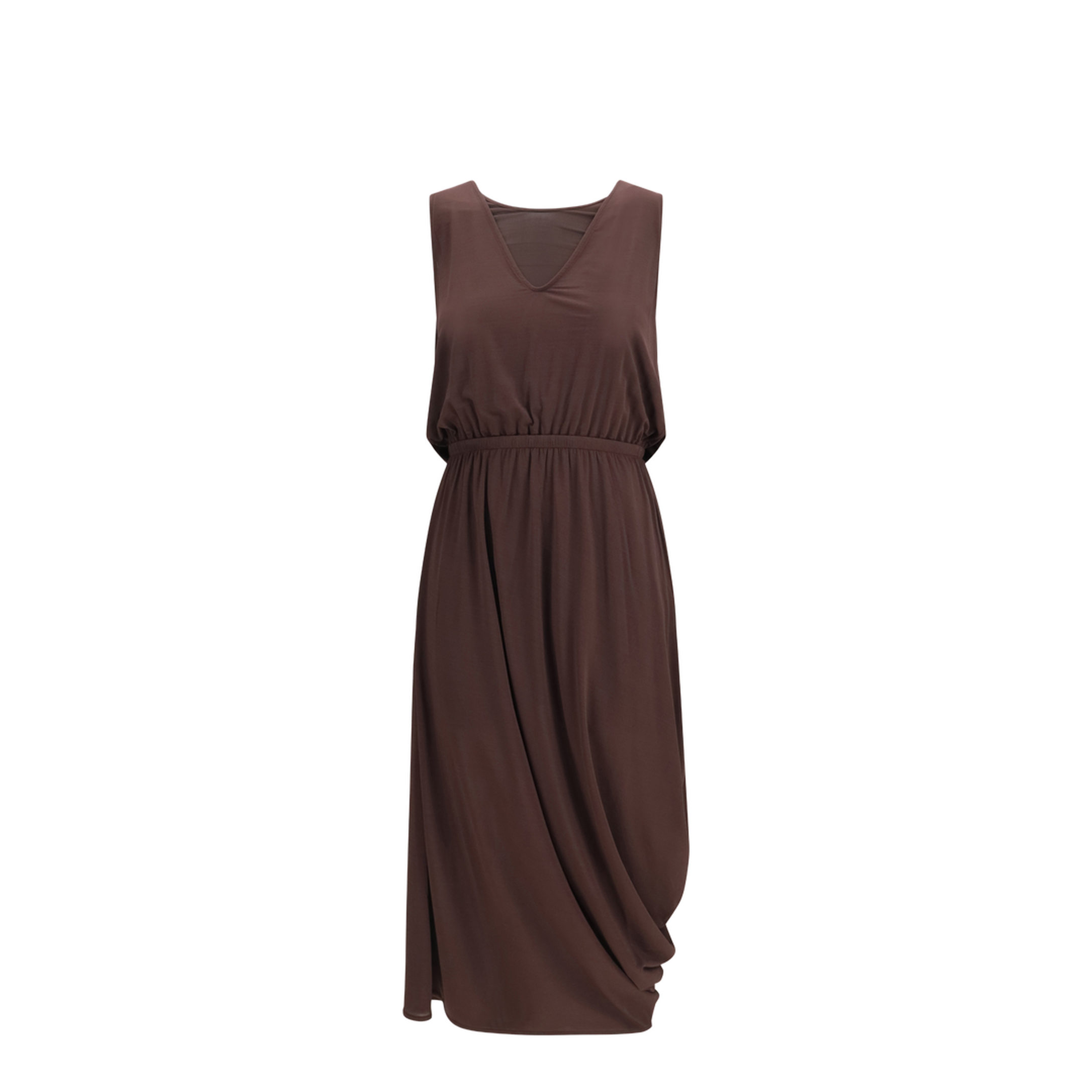 Draped Midi Dress - Image 1