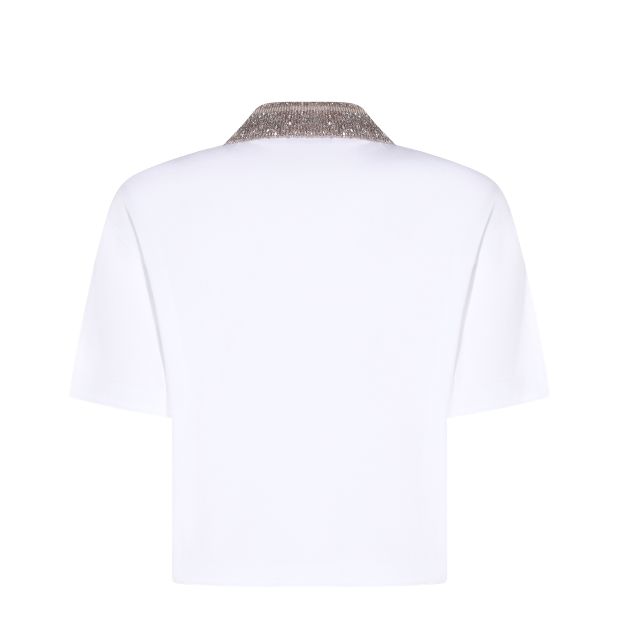 Polo Shirt With Dazzling Collar - Image 3