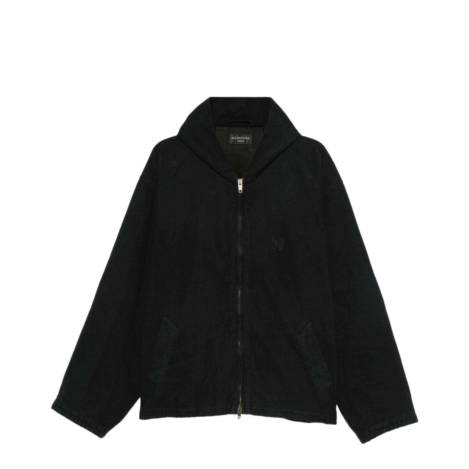 Hooded Jacket Black - Image 1
