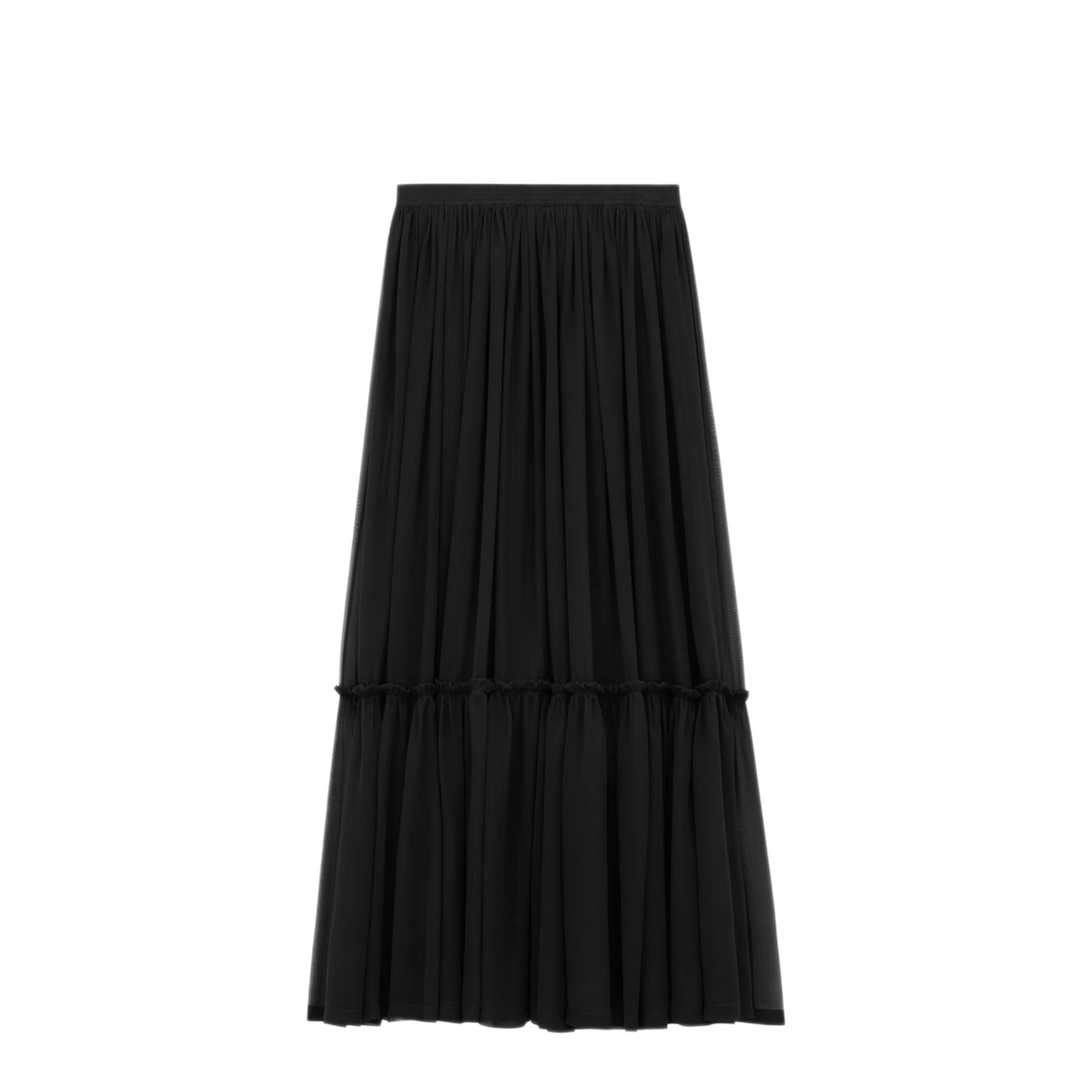 Skirt in Silk Crepe Muslin - Image 2