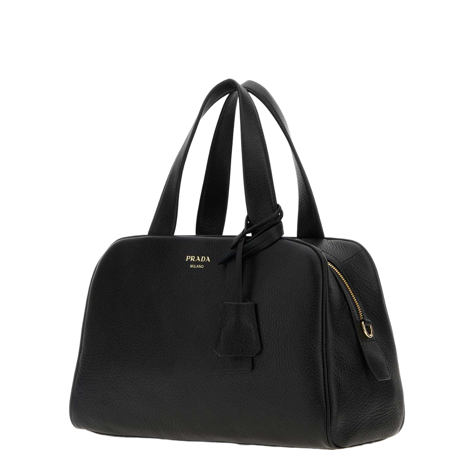 Black Leather Handbag - Image 2